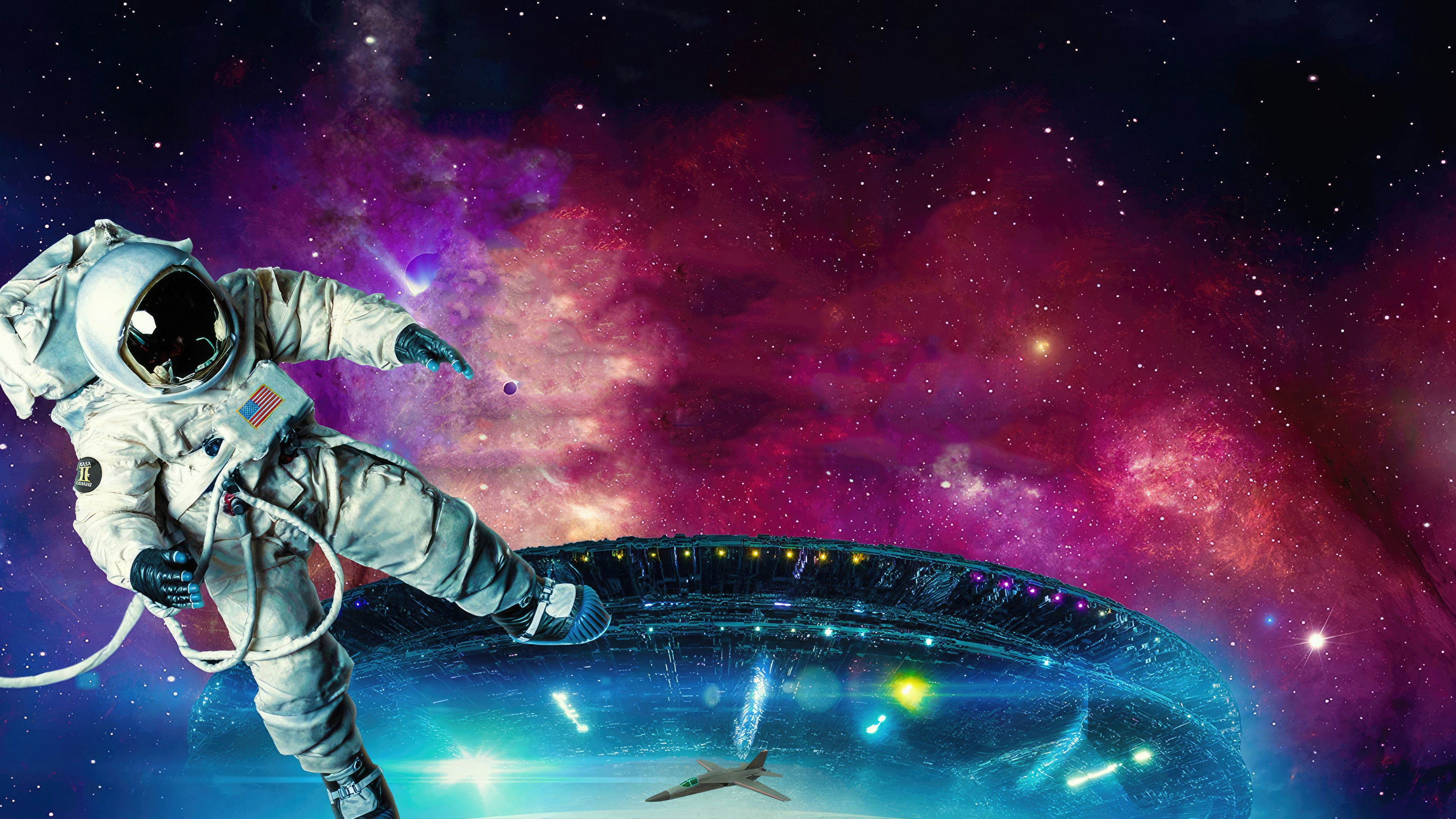 Secret Space UFOs: NASA's First Missions Background