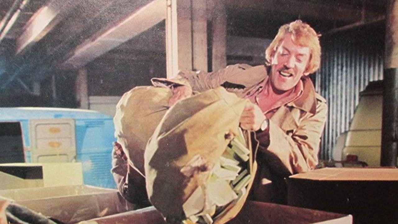 A Man, a Woman and a Bank Background