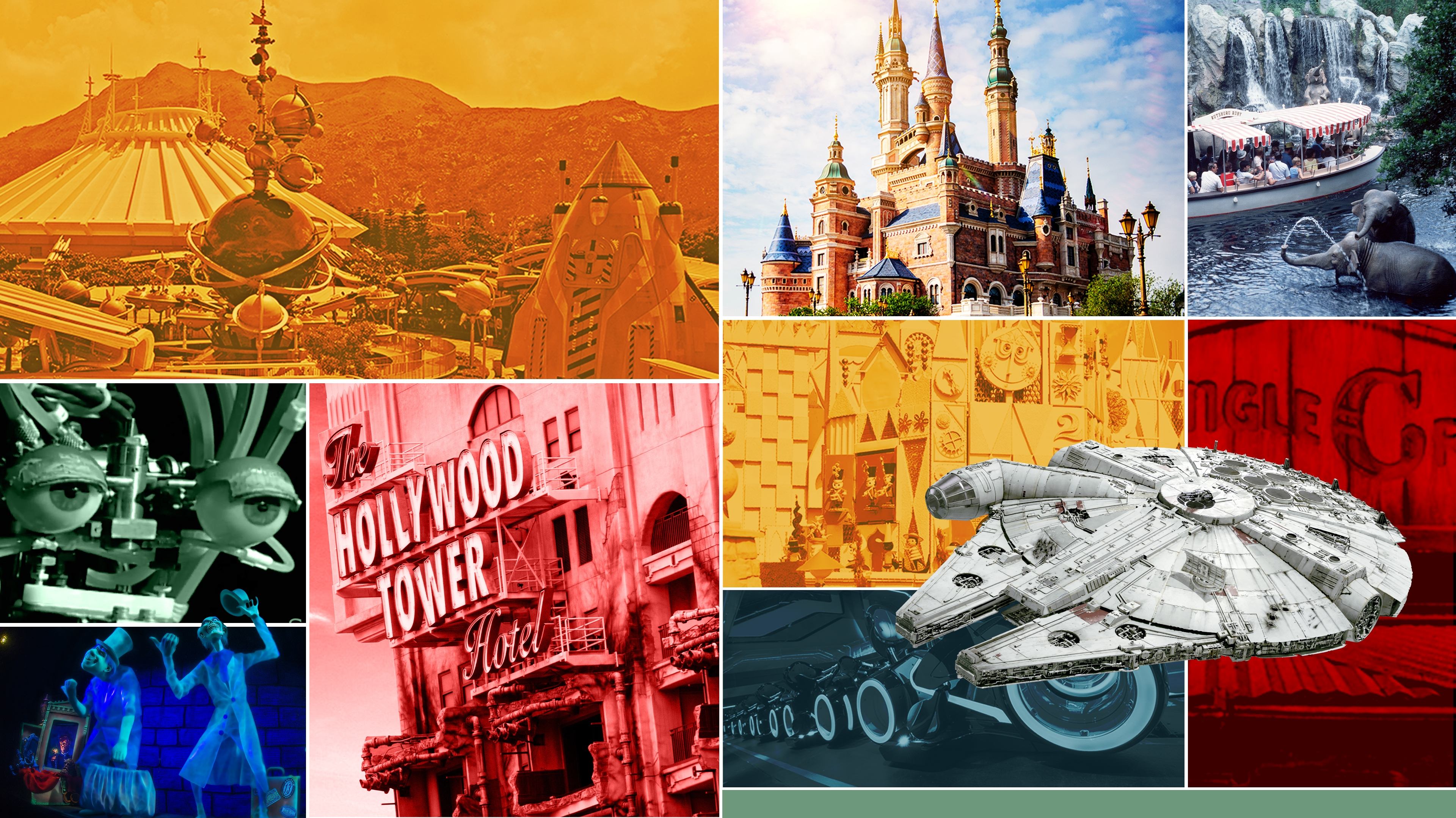 Behind the Attraction Background