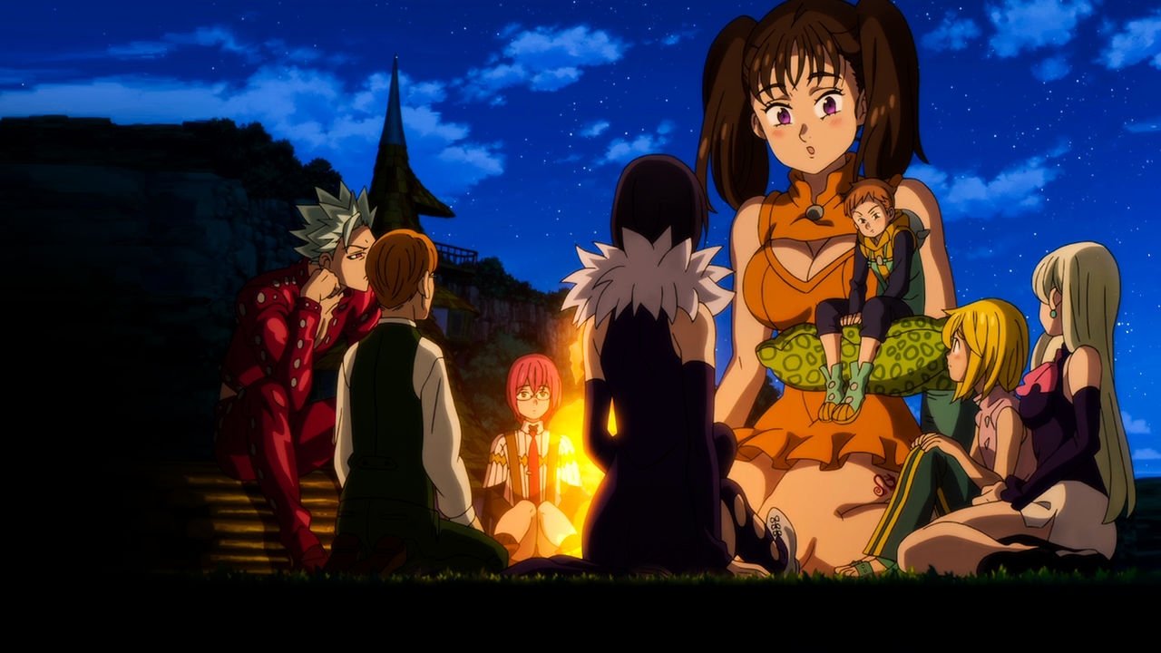 The Seven Deadly Sins: Prisoners of the Sky Background