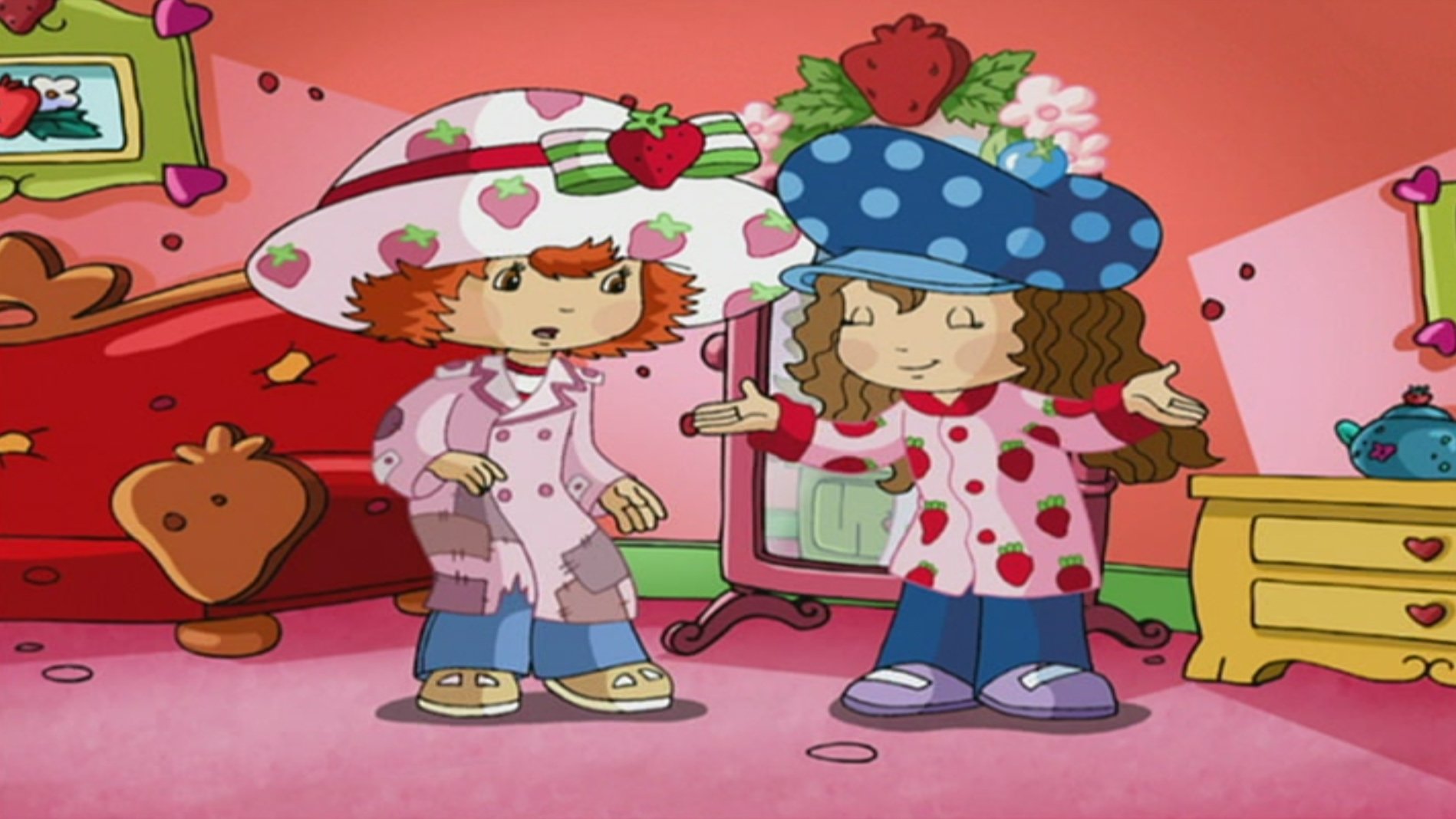 Strawberry Shortcake: Dress Up Days Background