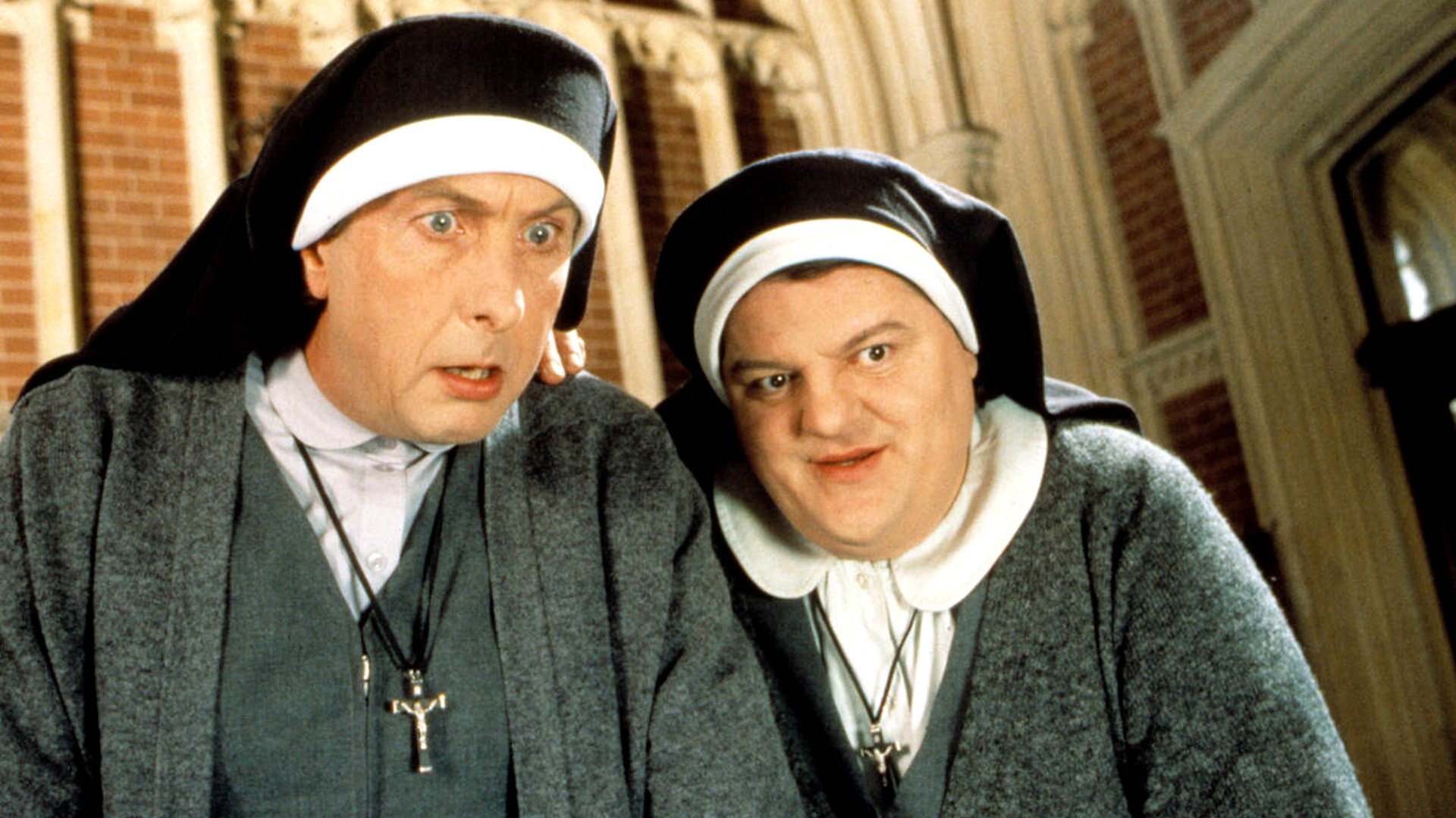 Nuns on the Run Background