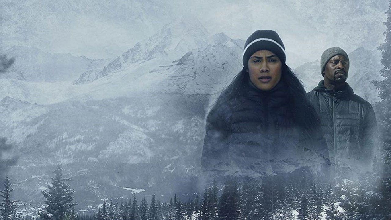 Red Winter Background