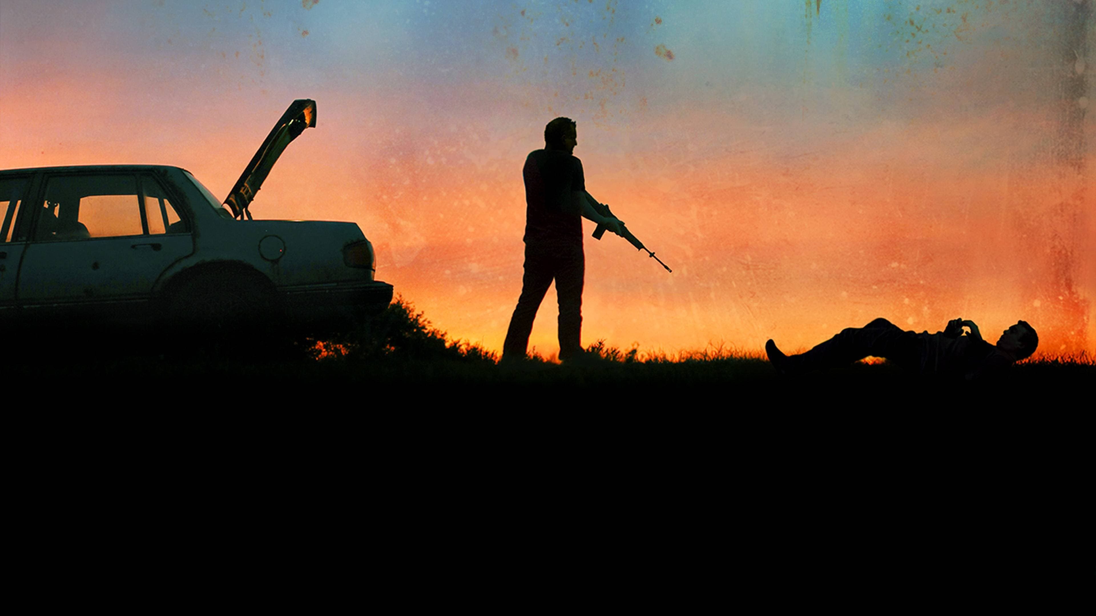 Blue Ruin Background