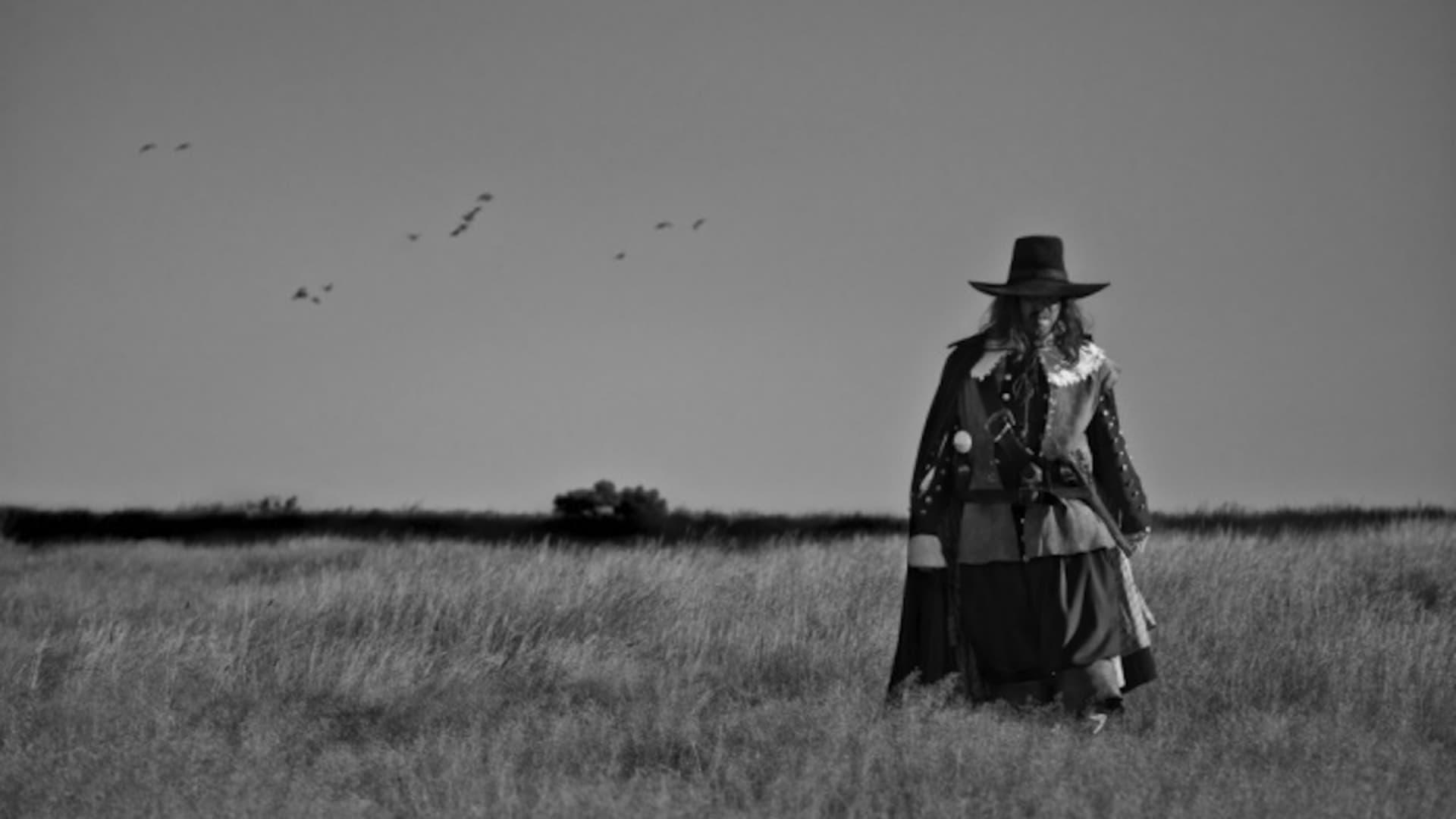 A Field in England Background