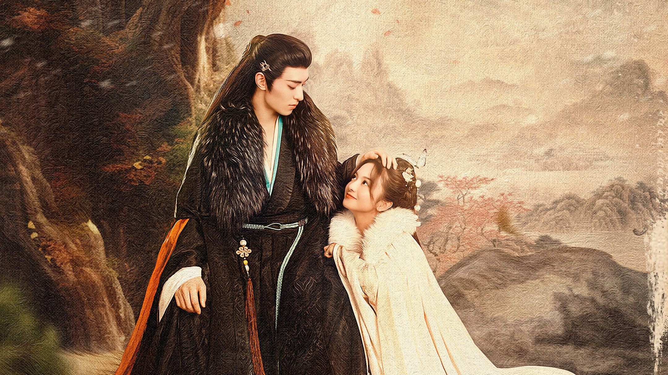 The Snow Moon Background