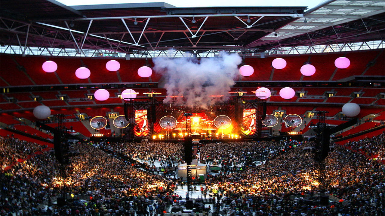 Muse: HAARP - Live from Wembley Stadium Background