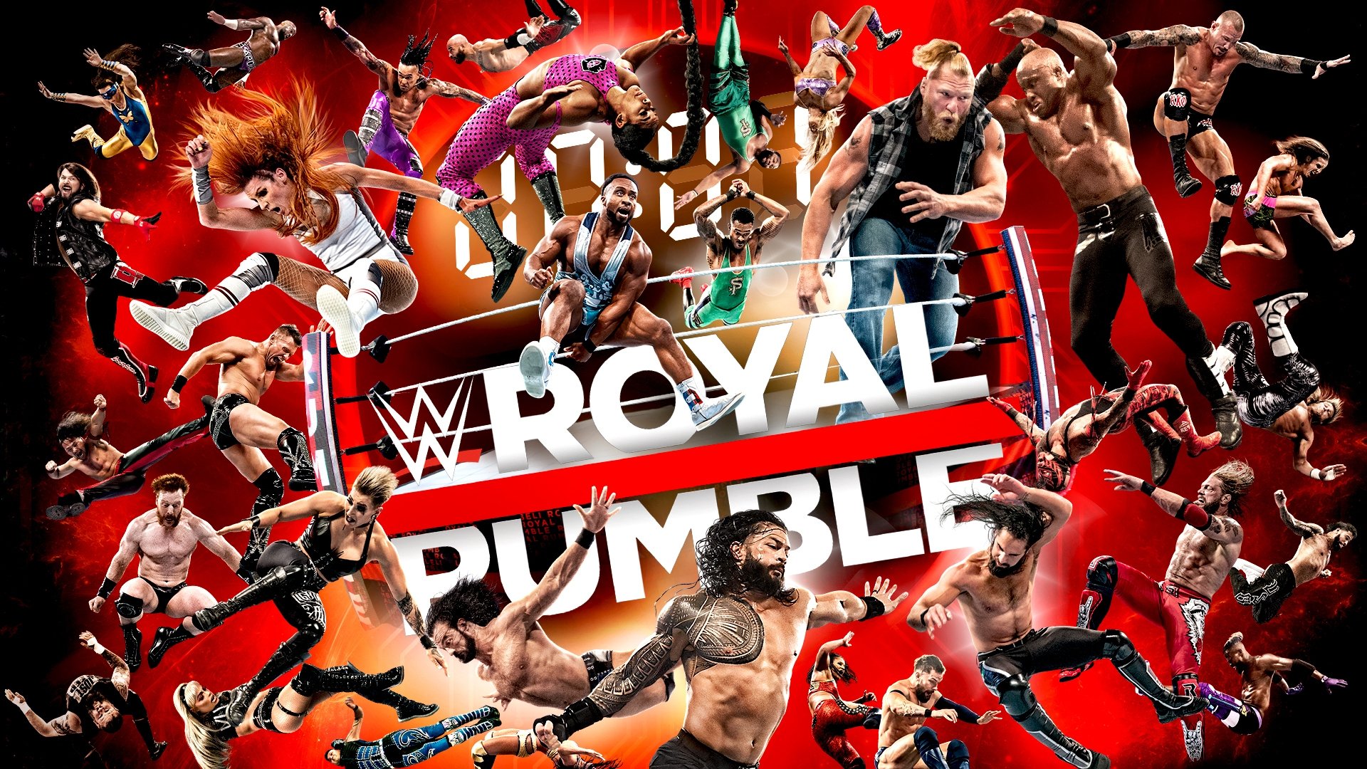 WWE Royal Rumble 2022 Background