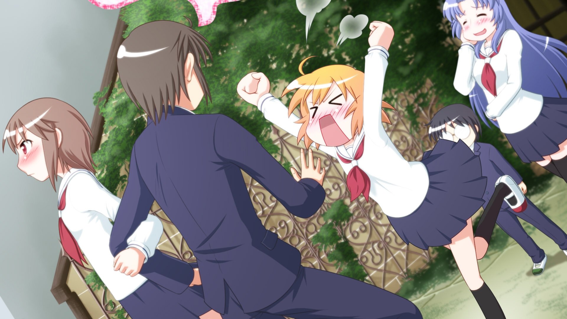 The Troubled Life of Miss Kotoura Background