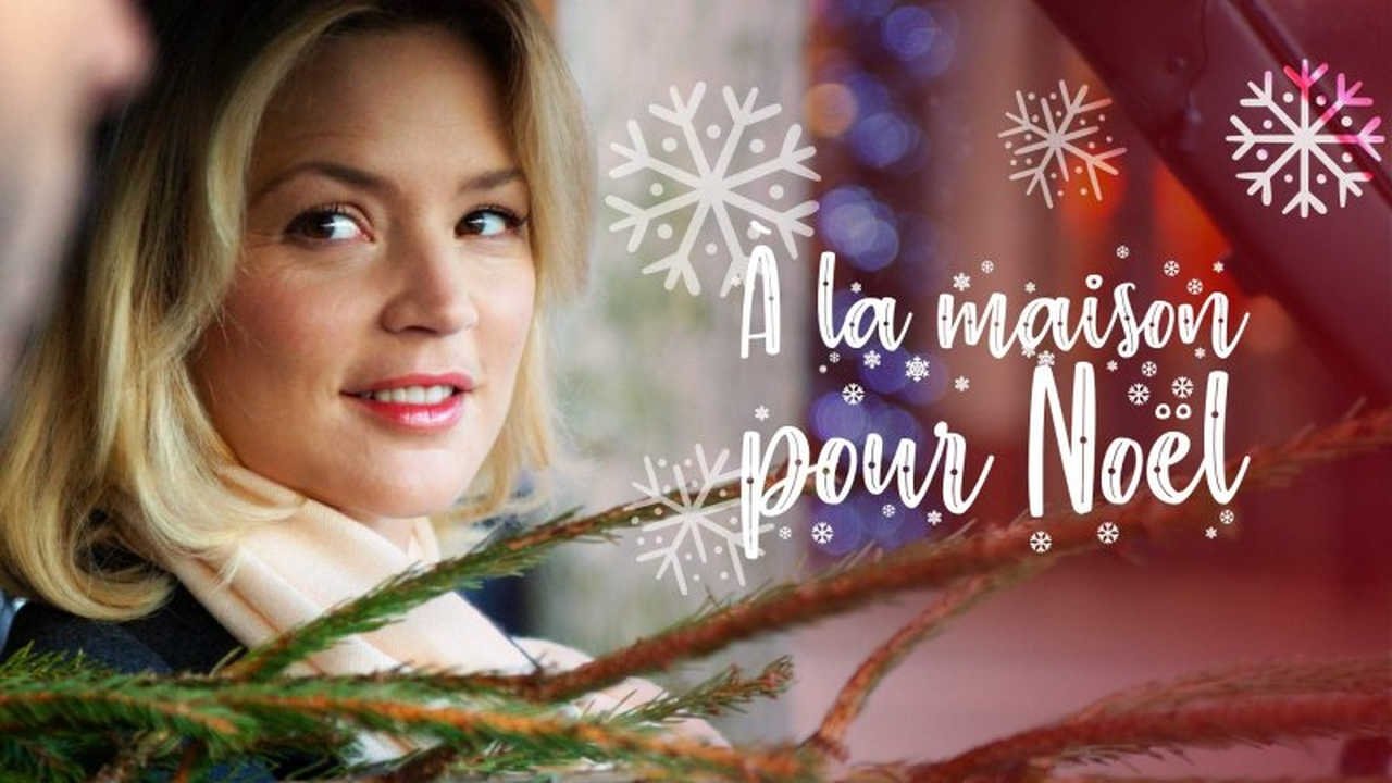 À la maison pour Noël Background