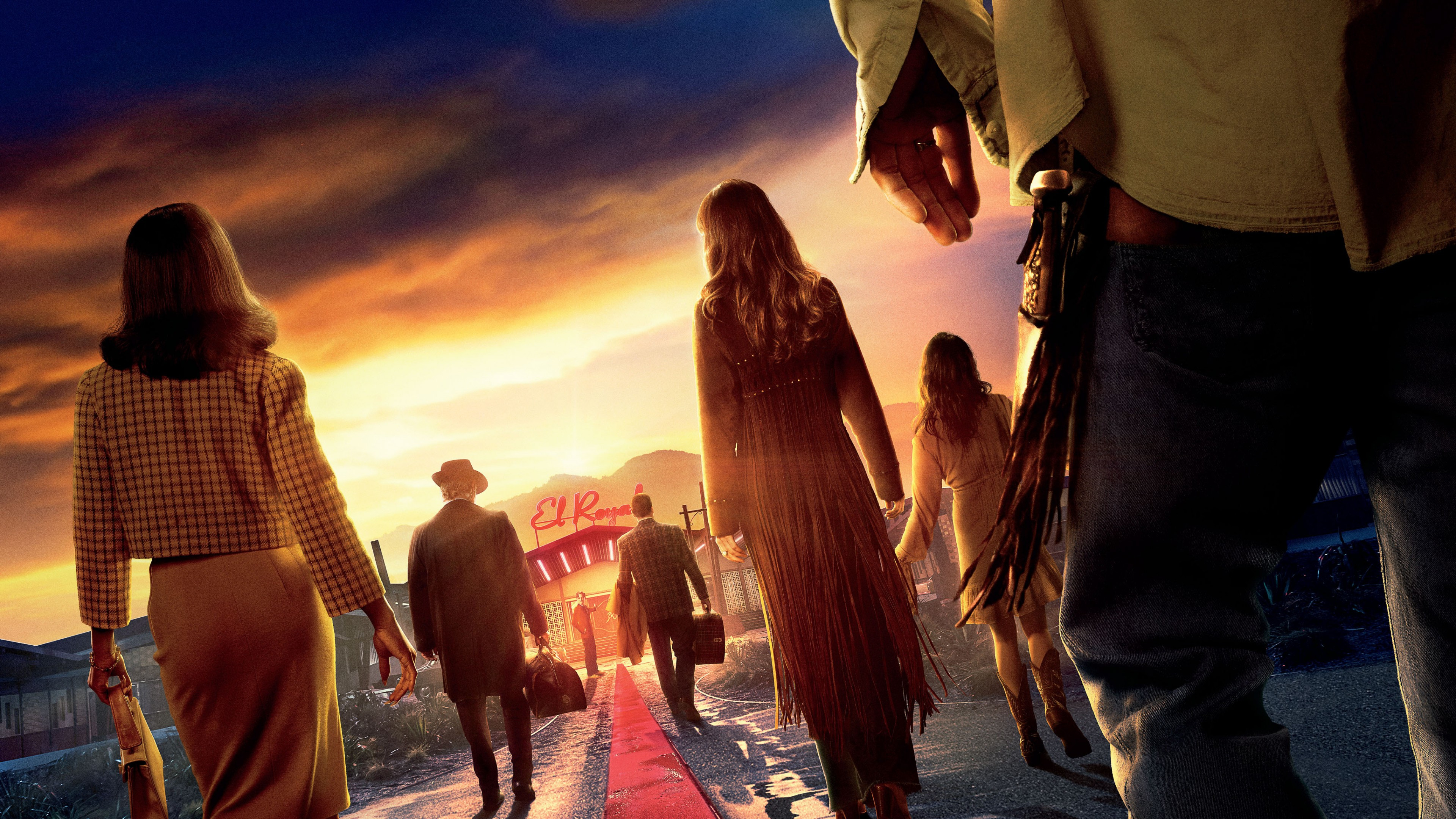 Bad Times at the El Royale Background