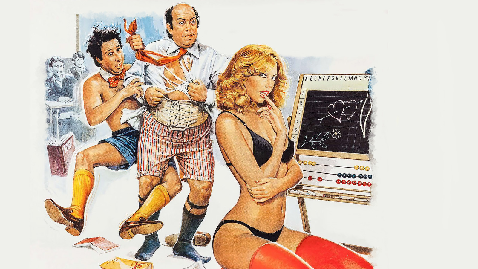 The Repeating Student Winked at Dean Background