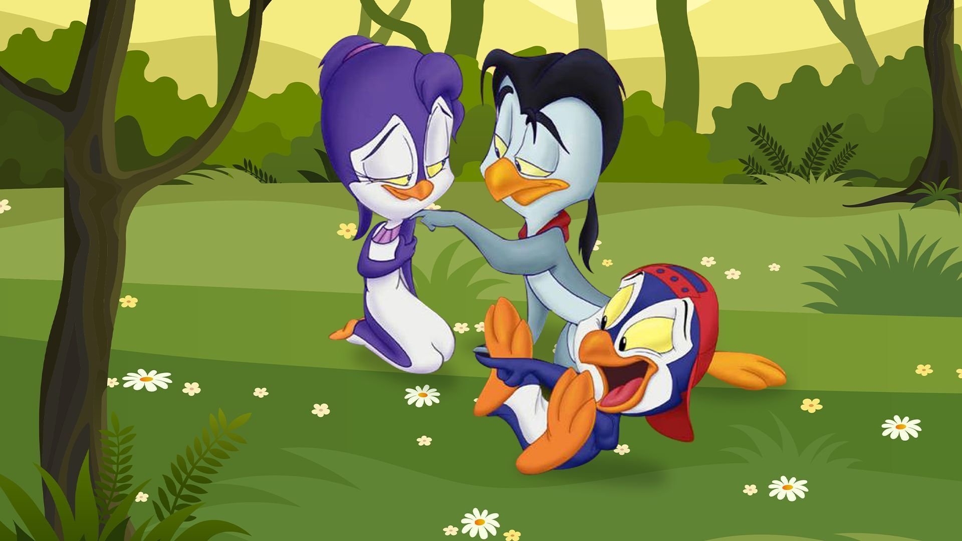 Los Pintín al rescate Background