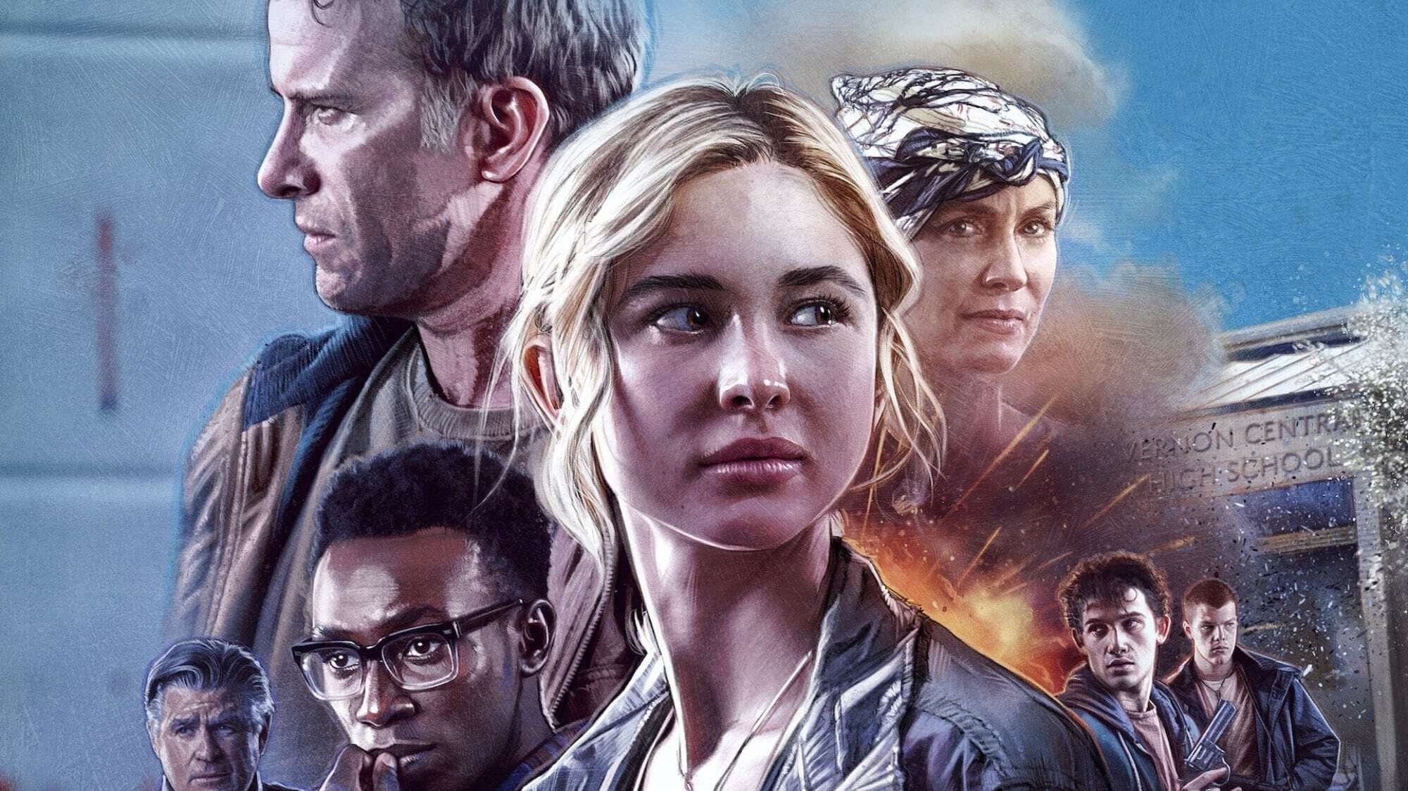 Run Hide Fight Background