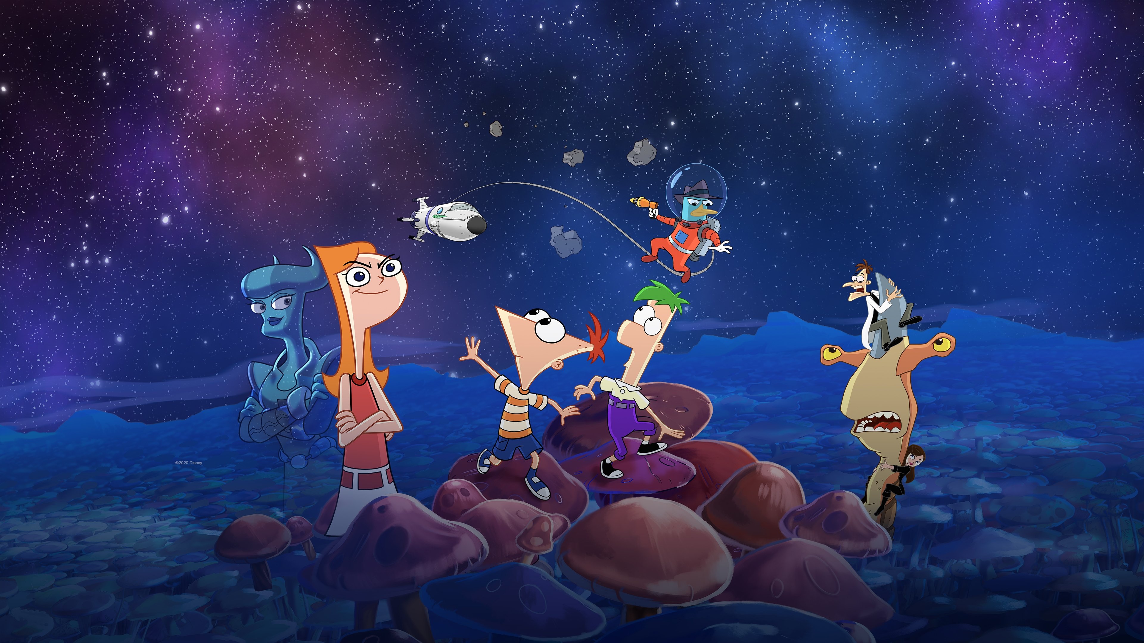 Phineas and Ferb the Movie: Candace Against the Universe Background