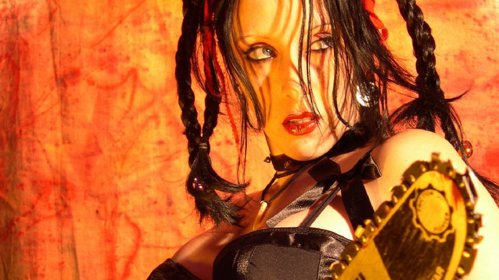 Chainsaw Sally Background