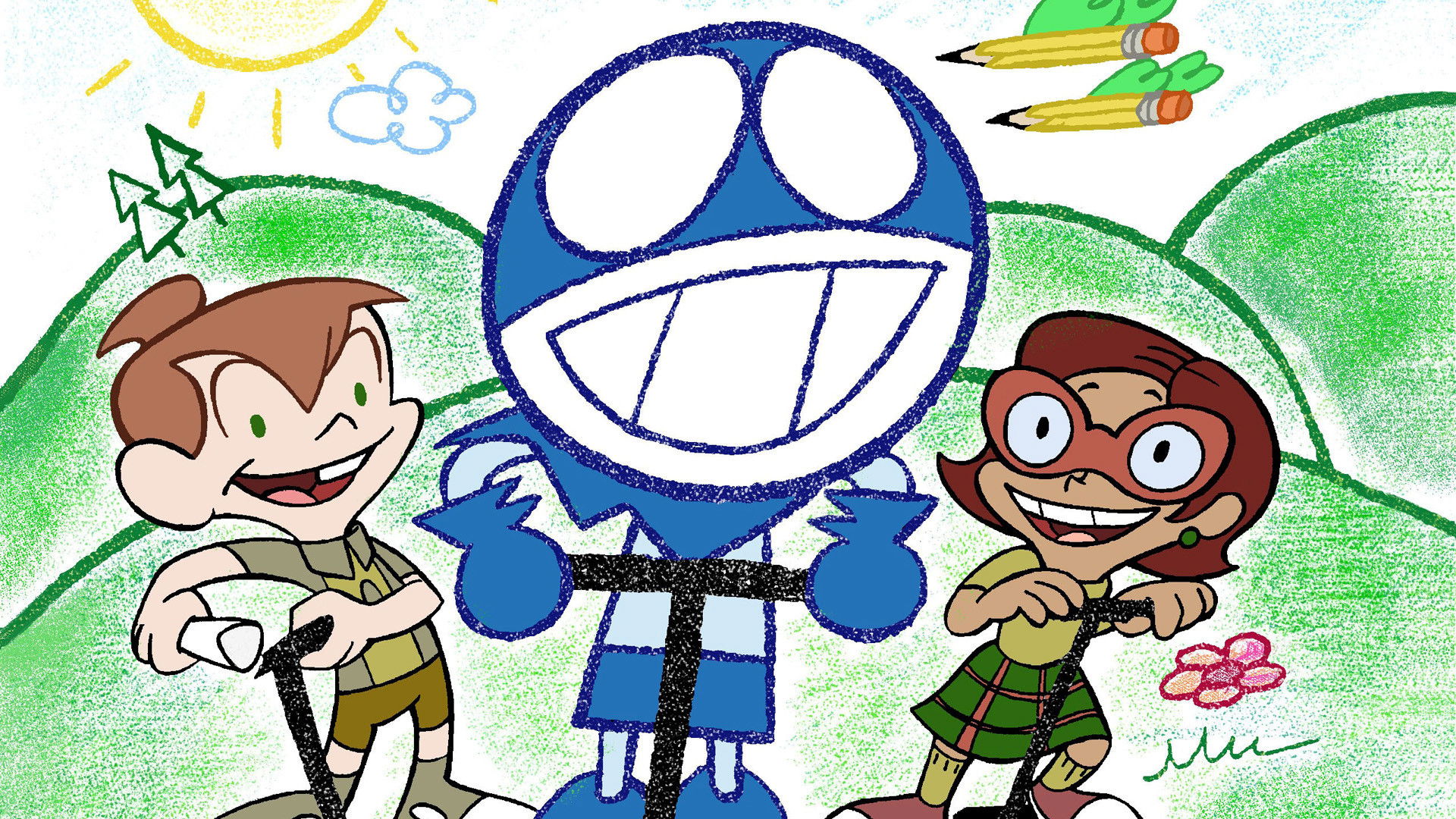 ChalkZone Background