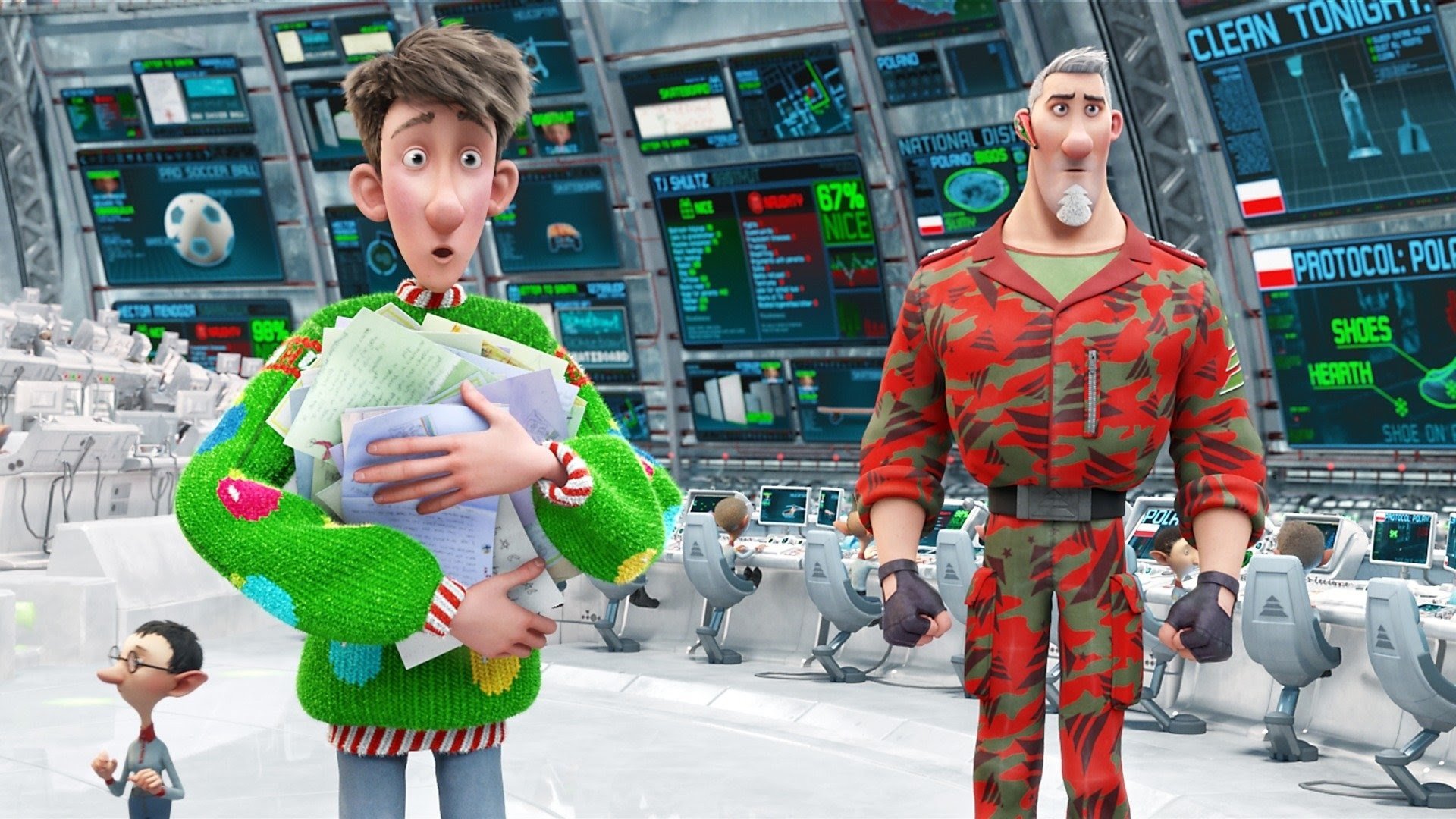 Arthur Christmas Background
