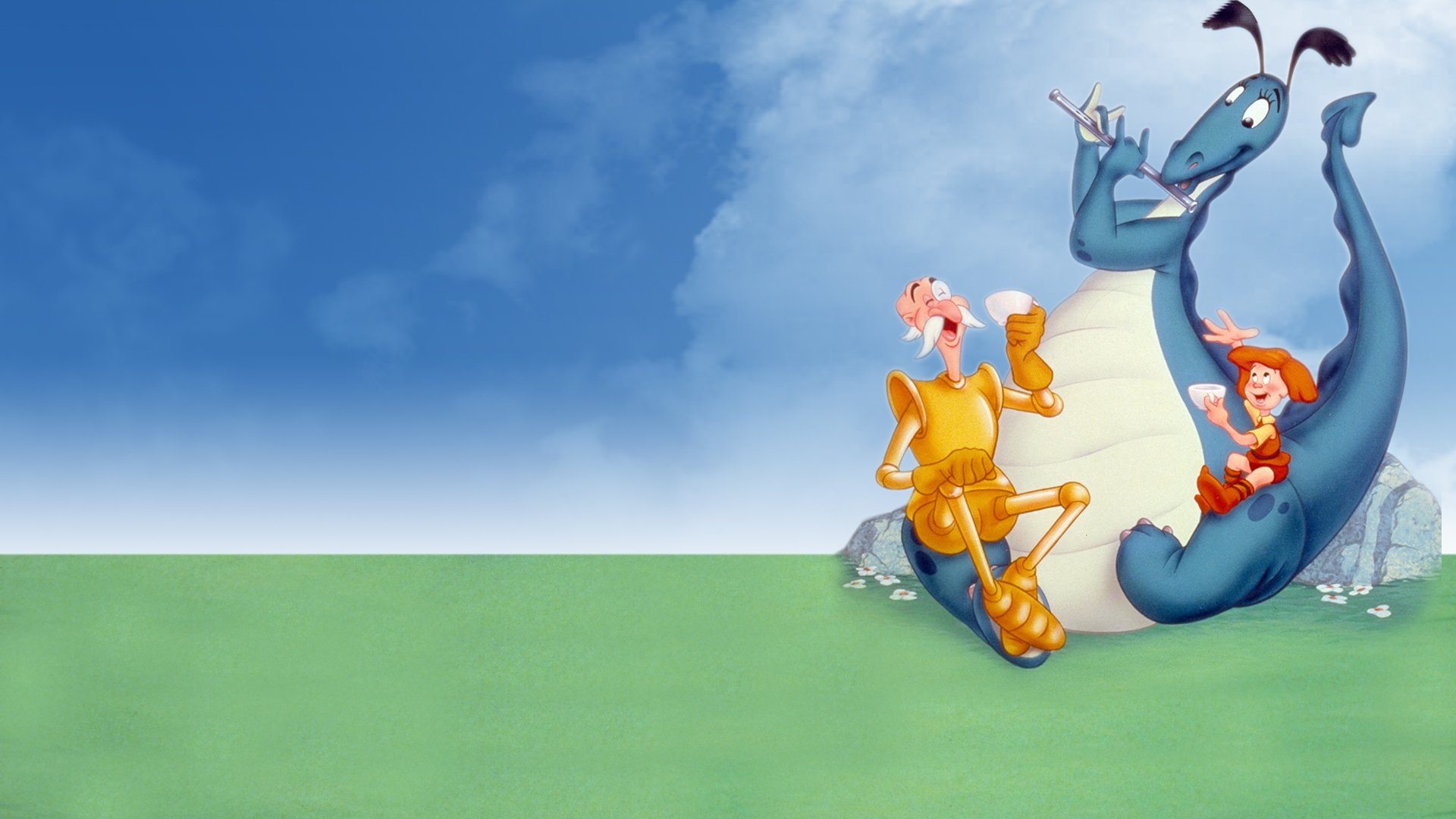 The Reluctant Dragon Background