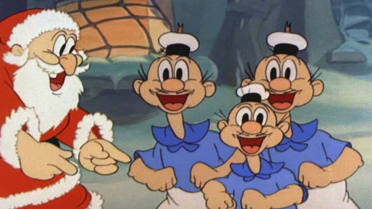 The Captain's Christmas Background