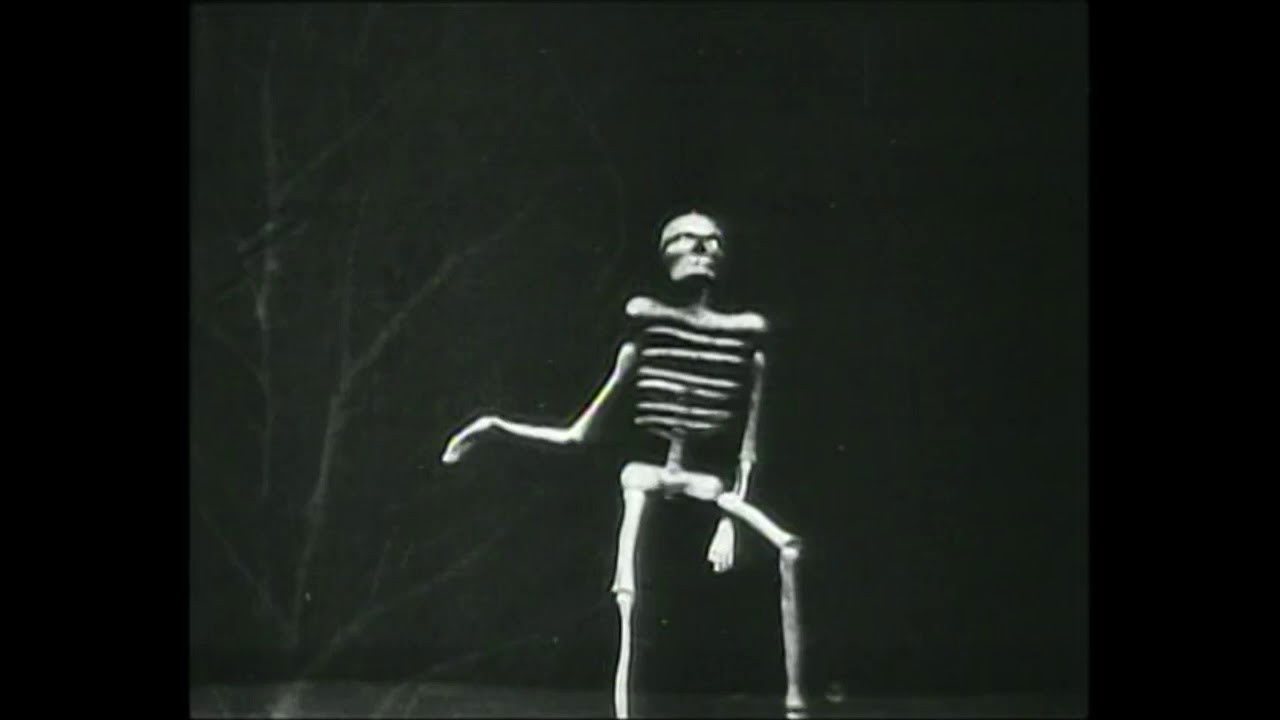 The Dancing Skeleton Background