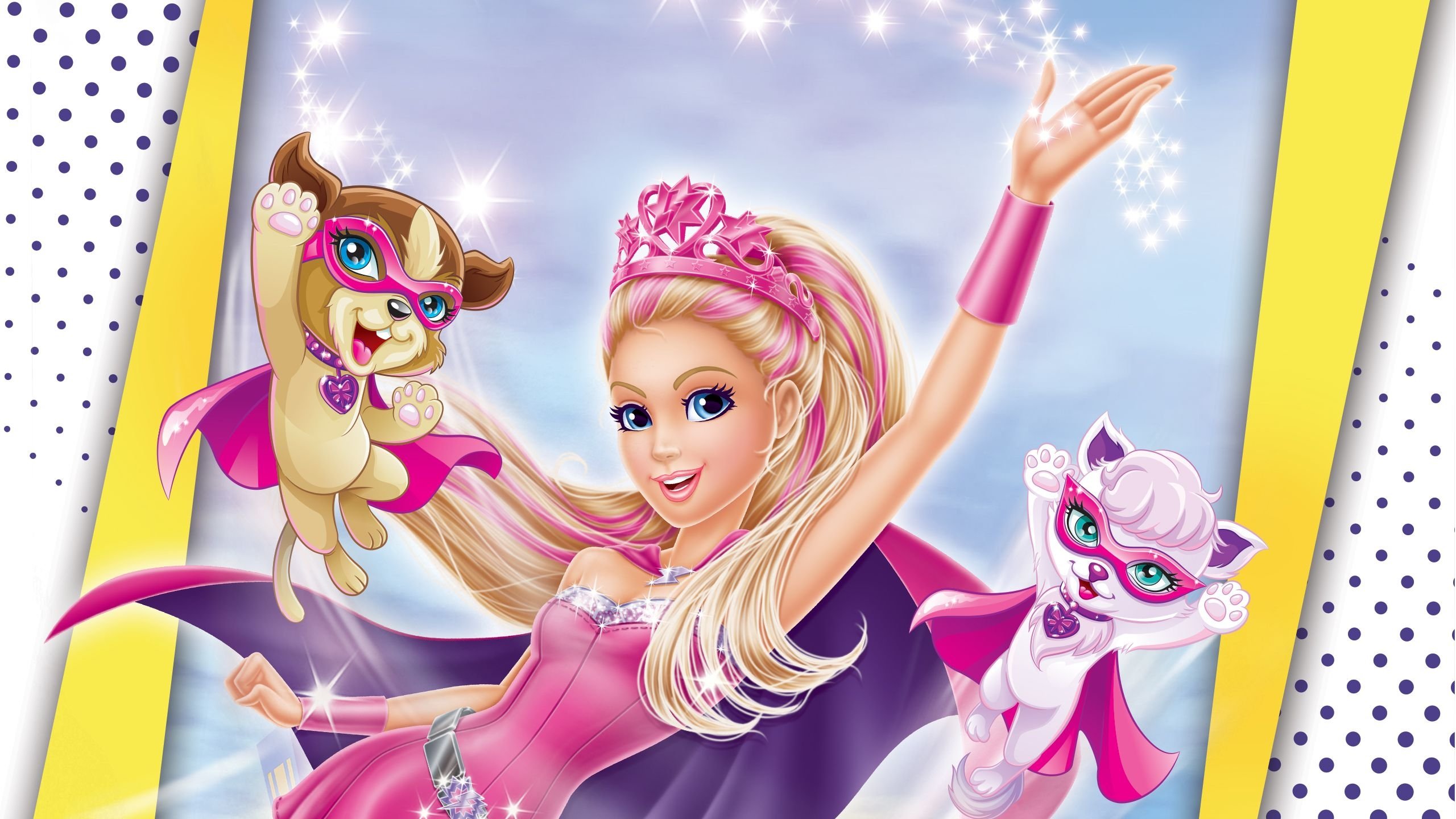 Barbie in Princess Power Background