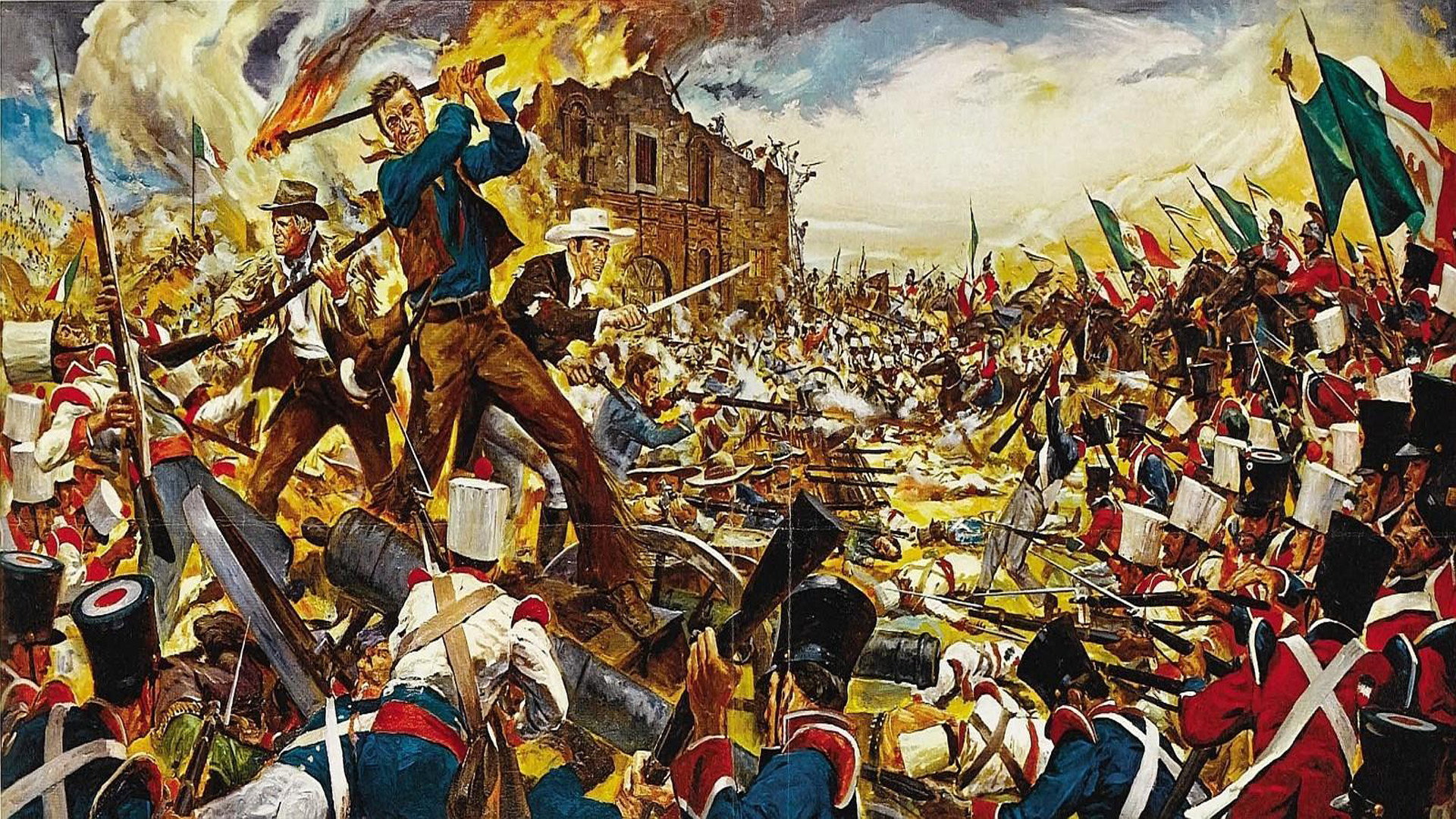 The Alamo Background