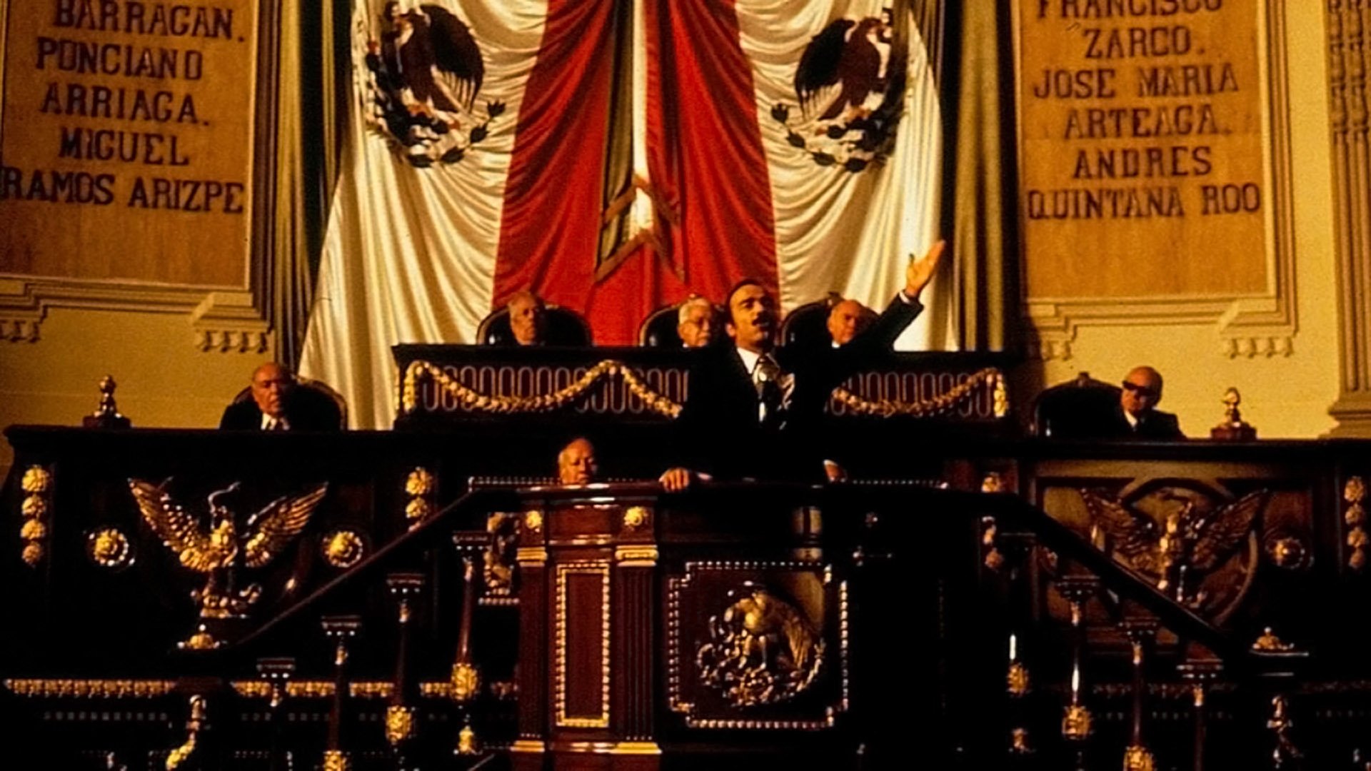 La ley de Herodes Background