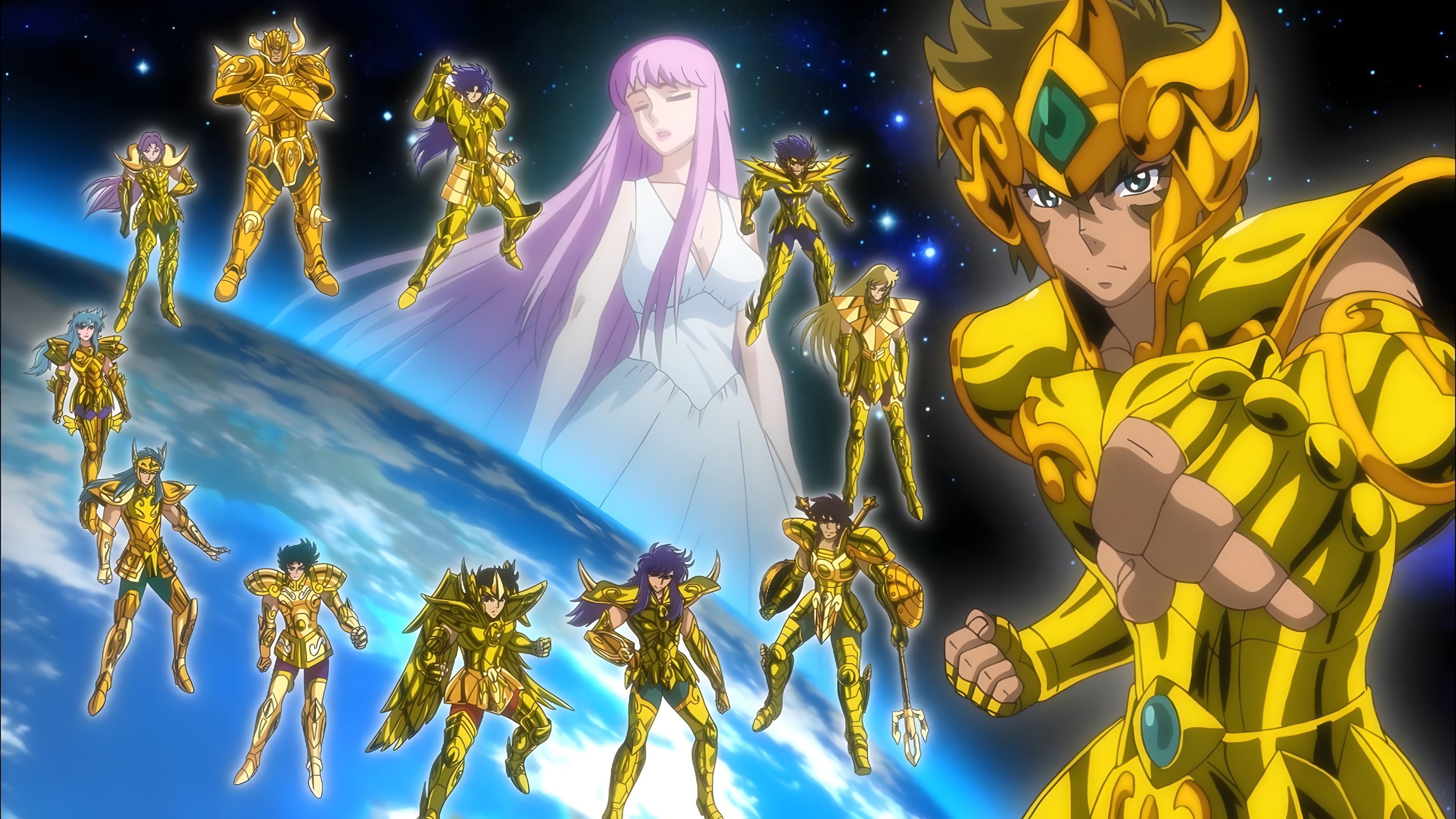 Saint Seiya: Soul of Gold Background