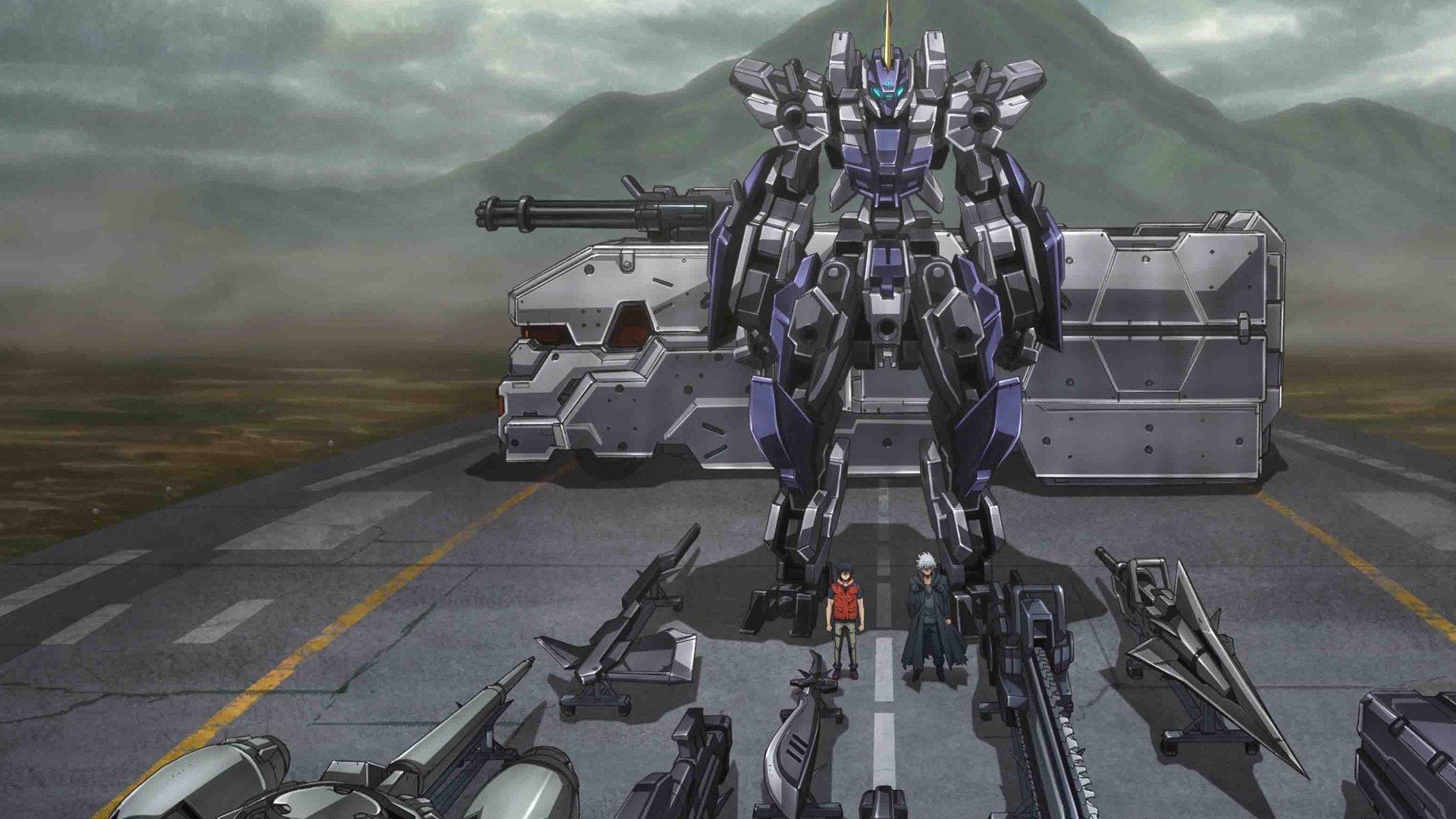 AMAIM: Warrior at the Borderline UltraSteel Ogre-Gear Background