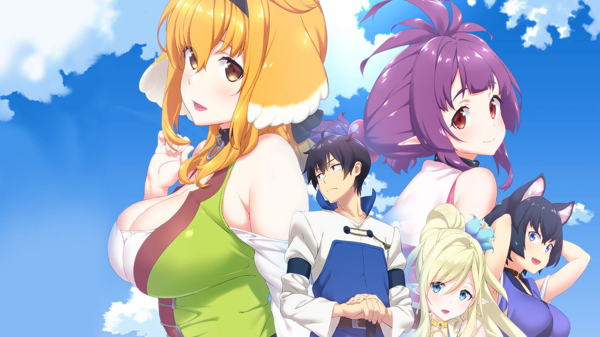 Harem in the Labyrinth of Another World Background