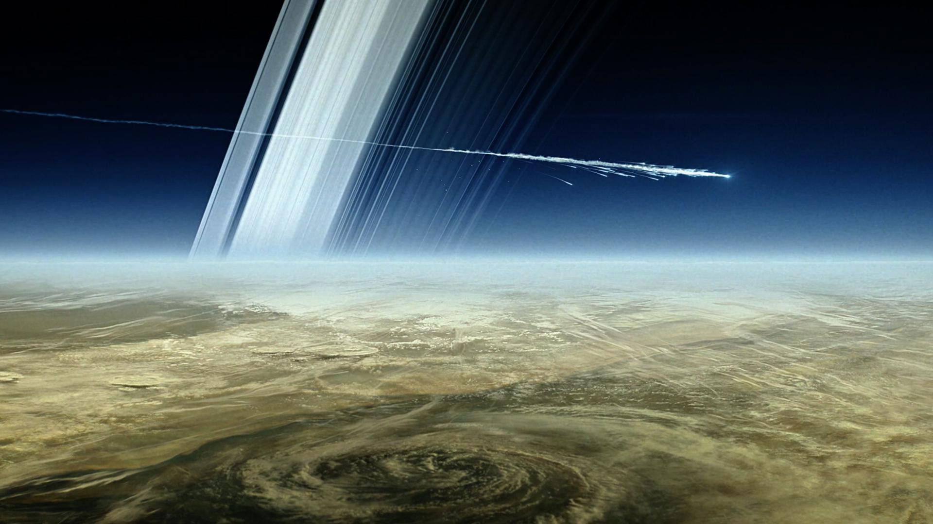 Cassini: The Grand Finale Background