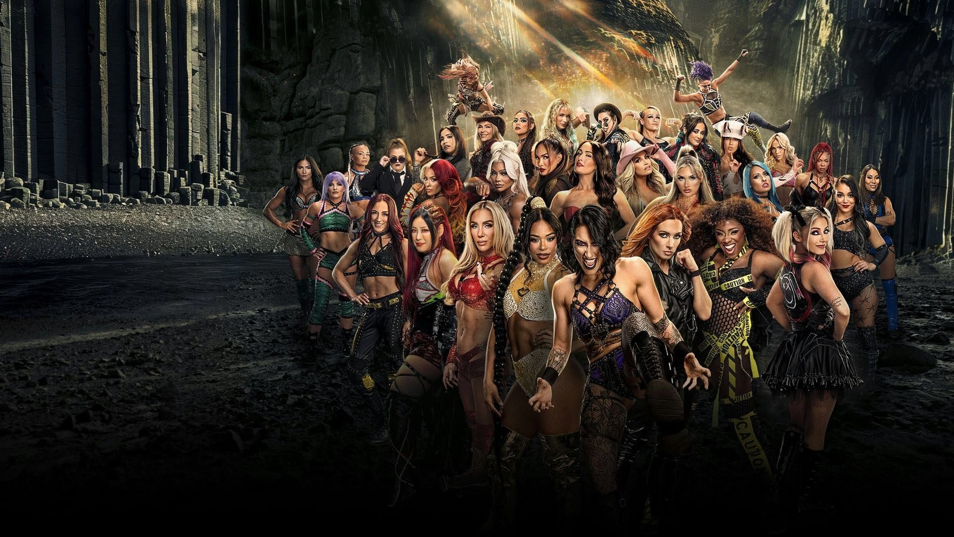 WWE Evolution 2025 Background
