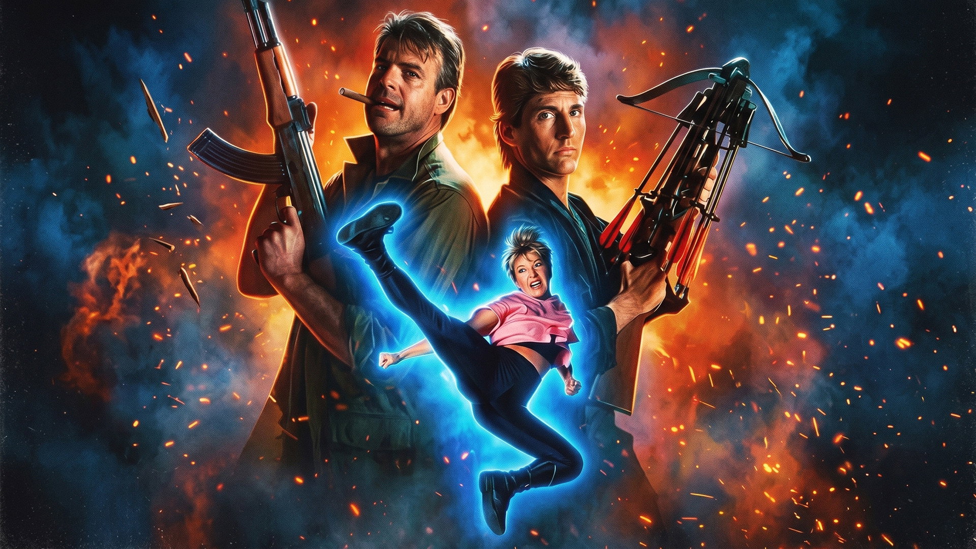 No Retreat, No Surrender 2: Raging Thunder Background
