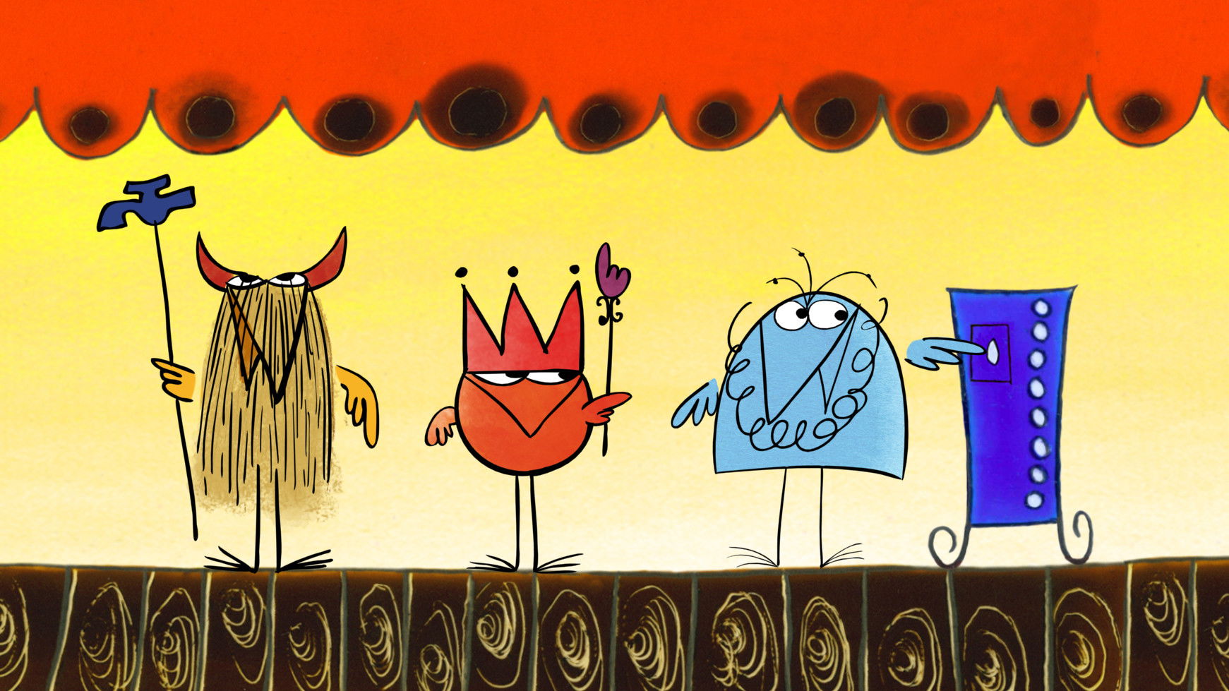 Les Shadoks et la maladie mystérieuse Background