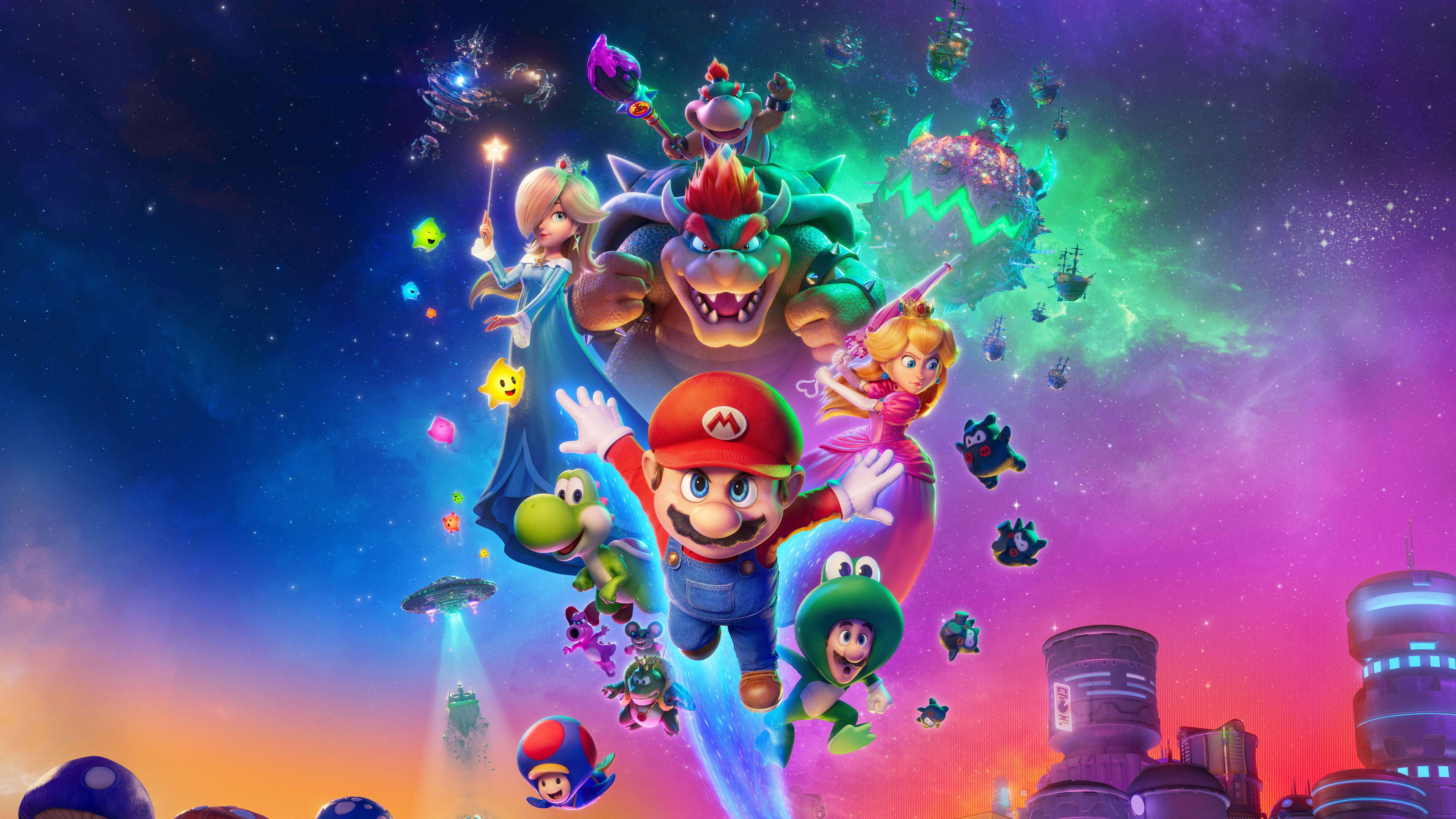 The Super Mario Galaxy Movie Background