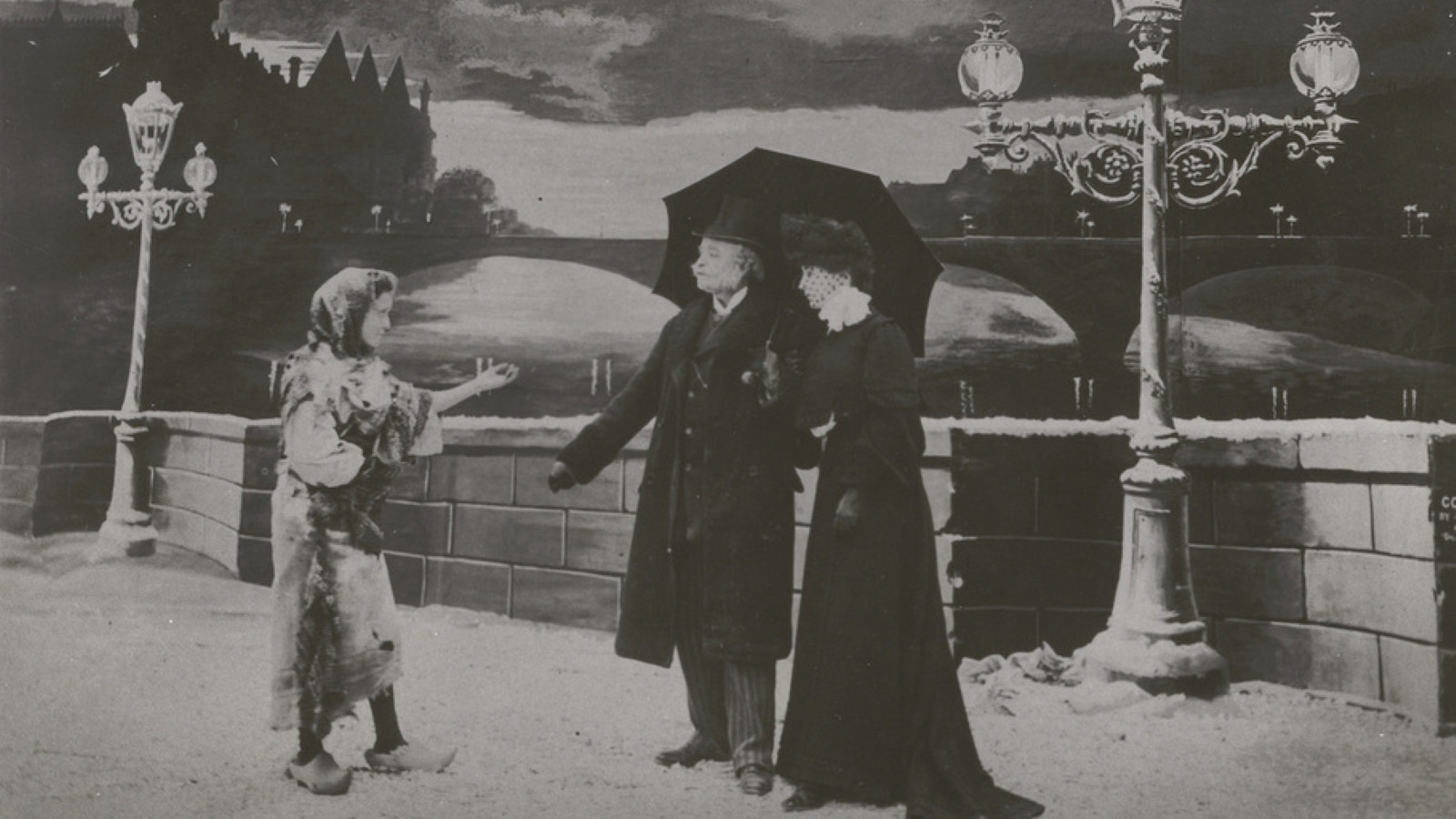 The Christmas Angel Background