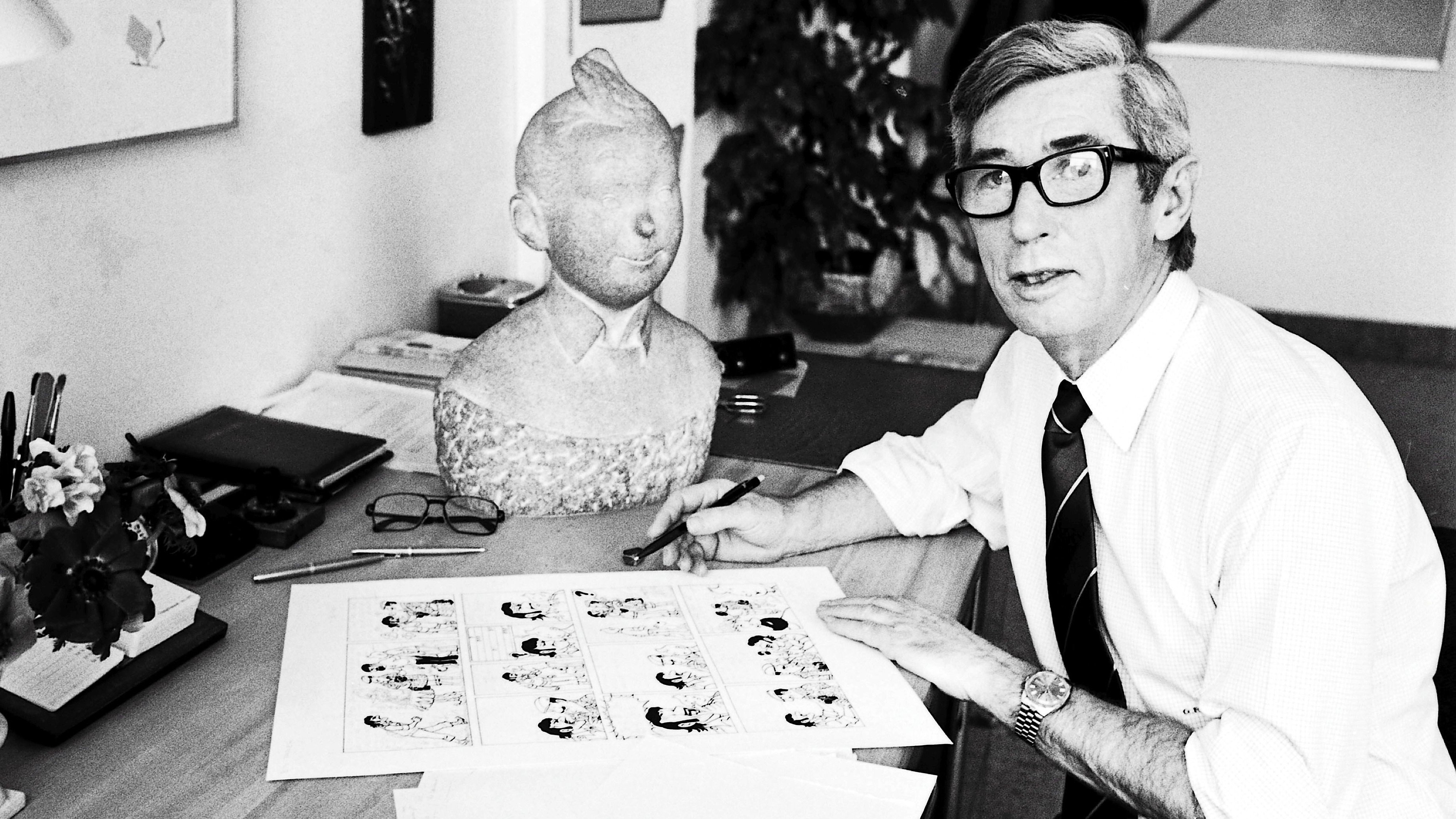 Hergé: In the Shadow of Tintin Background