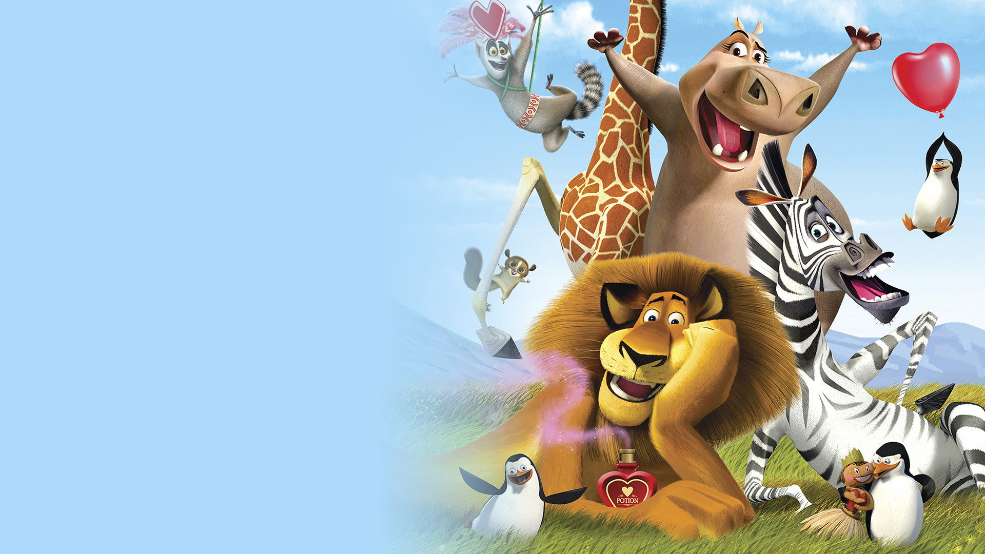 Madly Madagascar Background