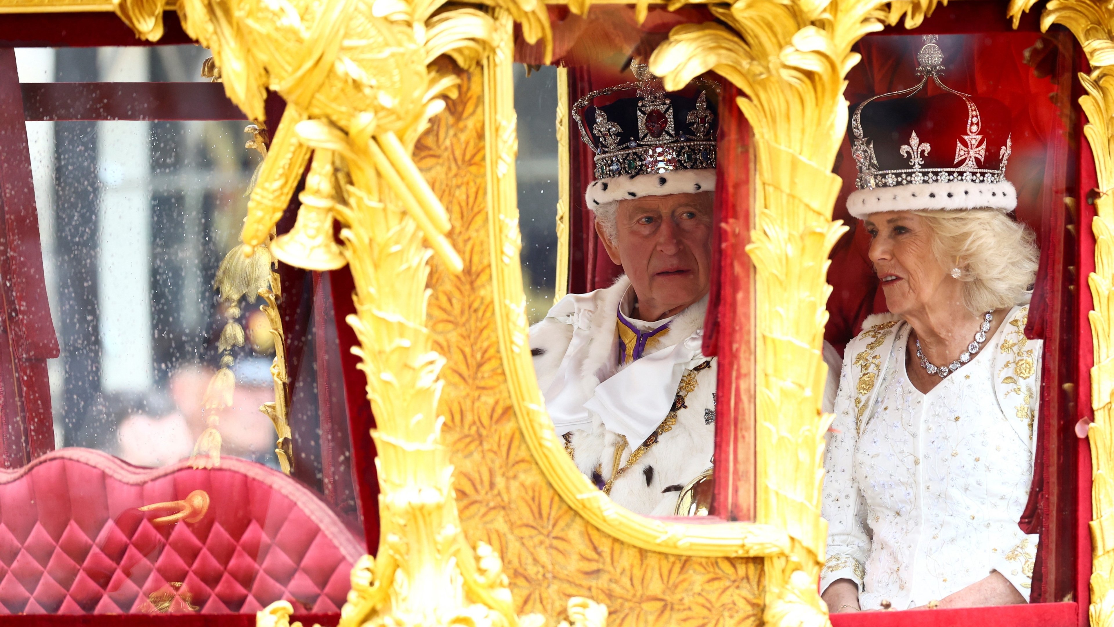 The Coronation of TM King Charles III and Queen Camilla Background