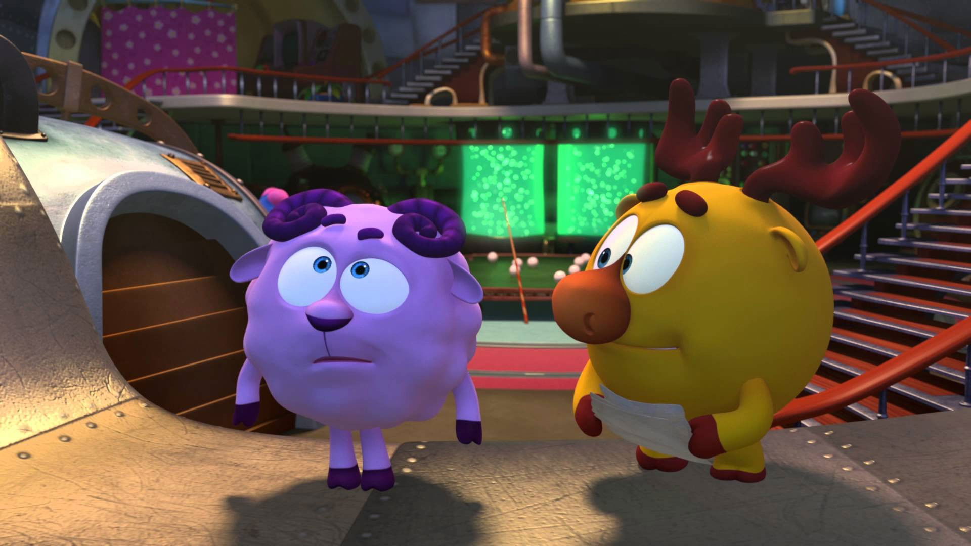 Kikoriki: Pin-Code Background