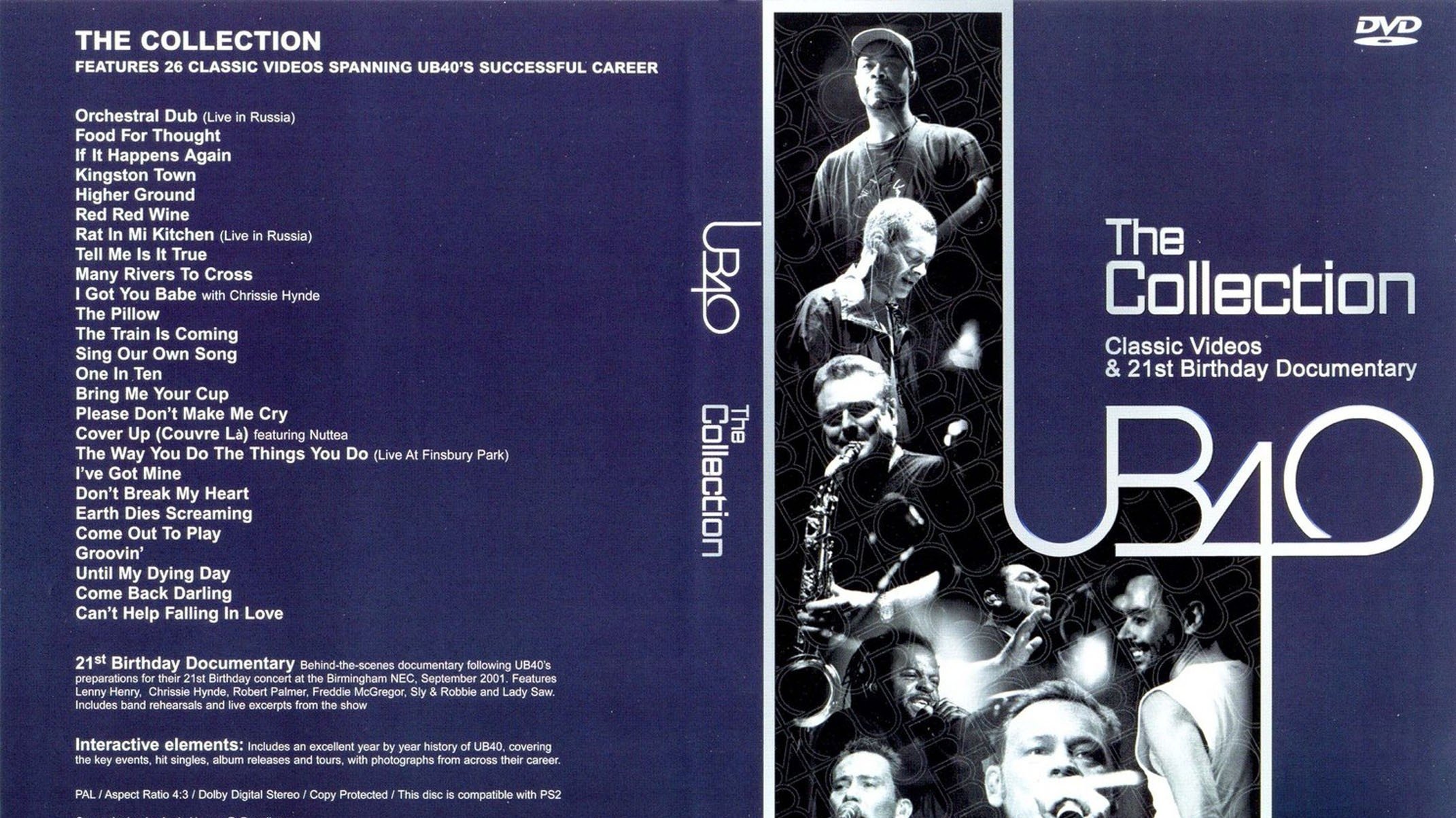 UB40 - The Collection Background