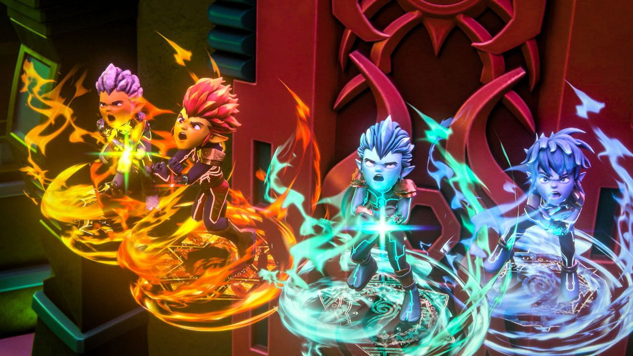 Gormiti - The call of the lords Background