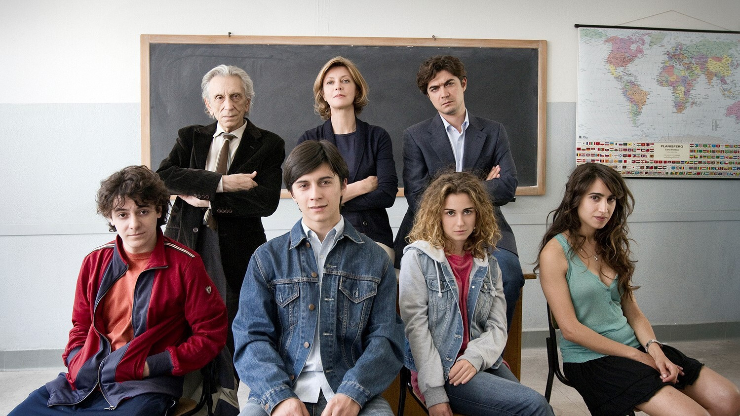 Il rosso e il blu Background