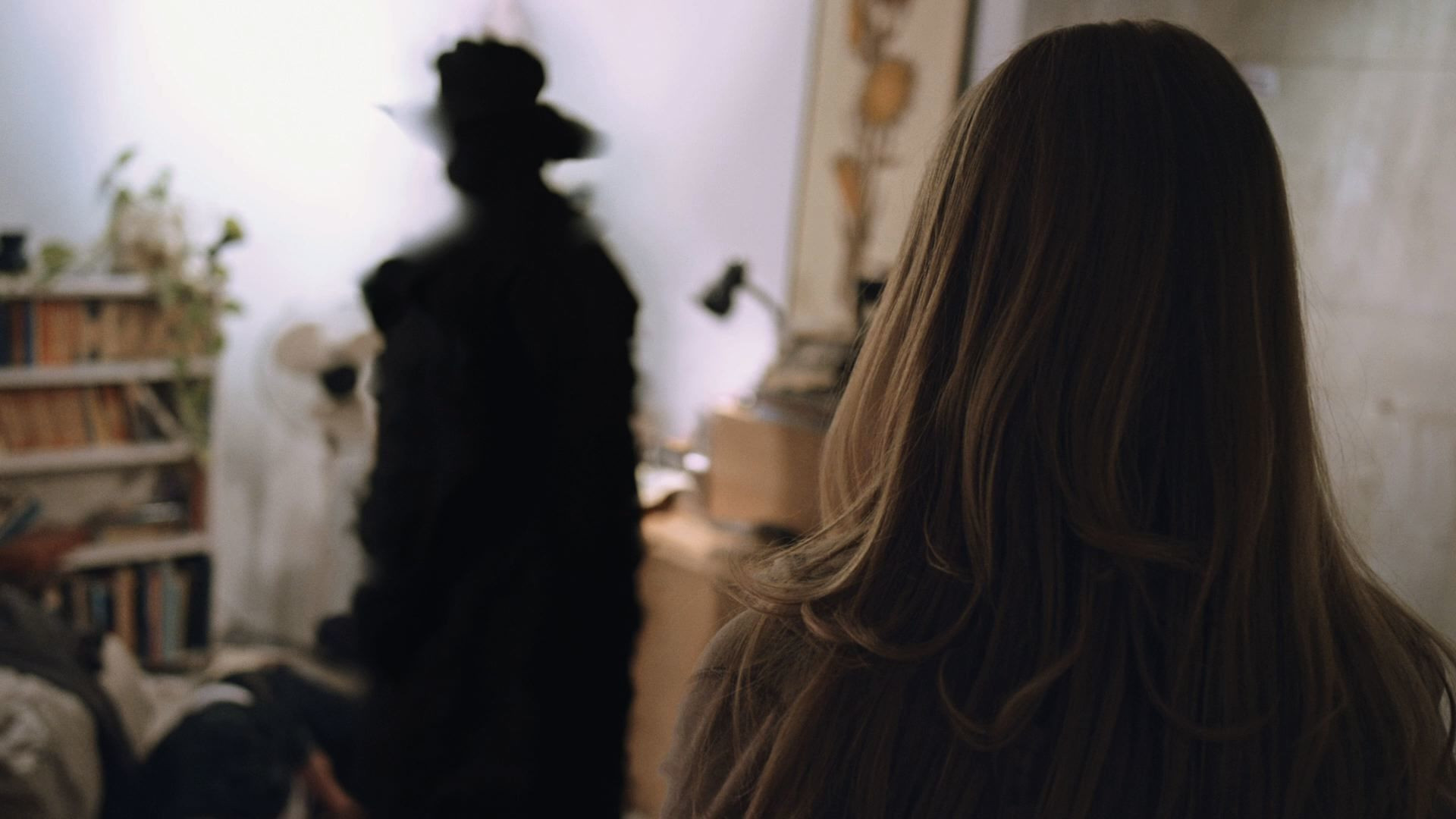 The Man in the Shadows Background