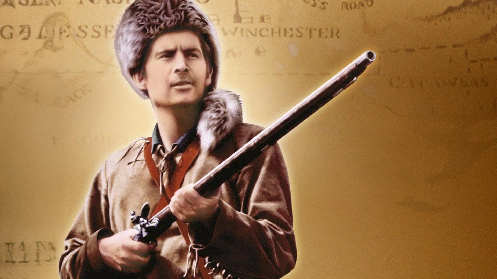 Davy Crockett, King of the Wild Frontier Background