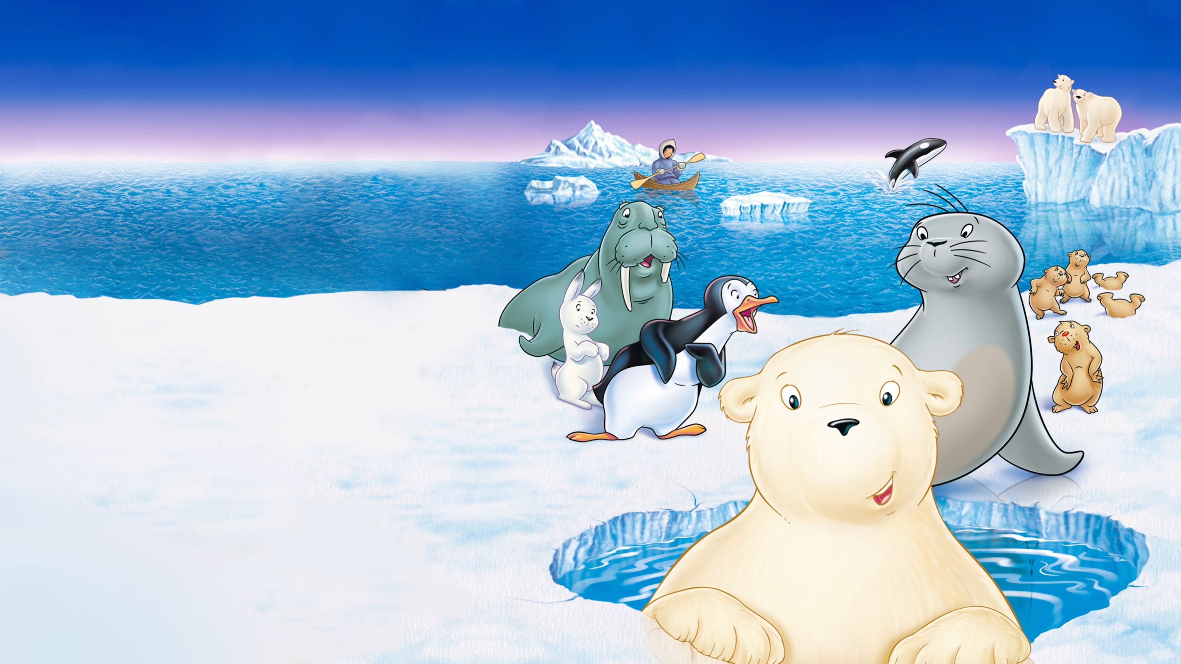The Little Polar Bear Background