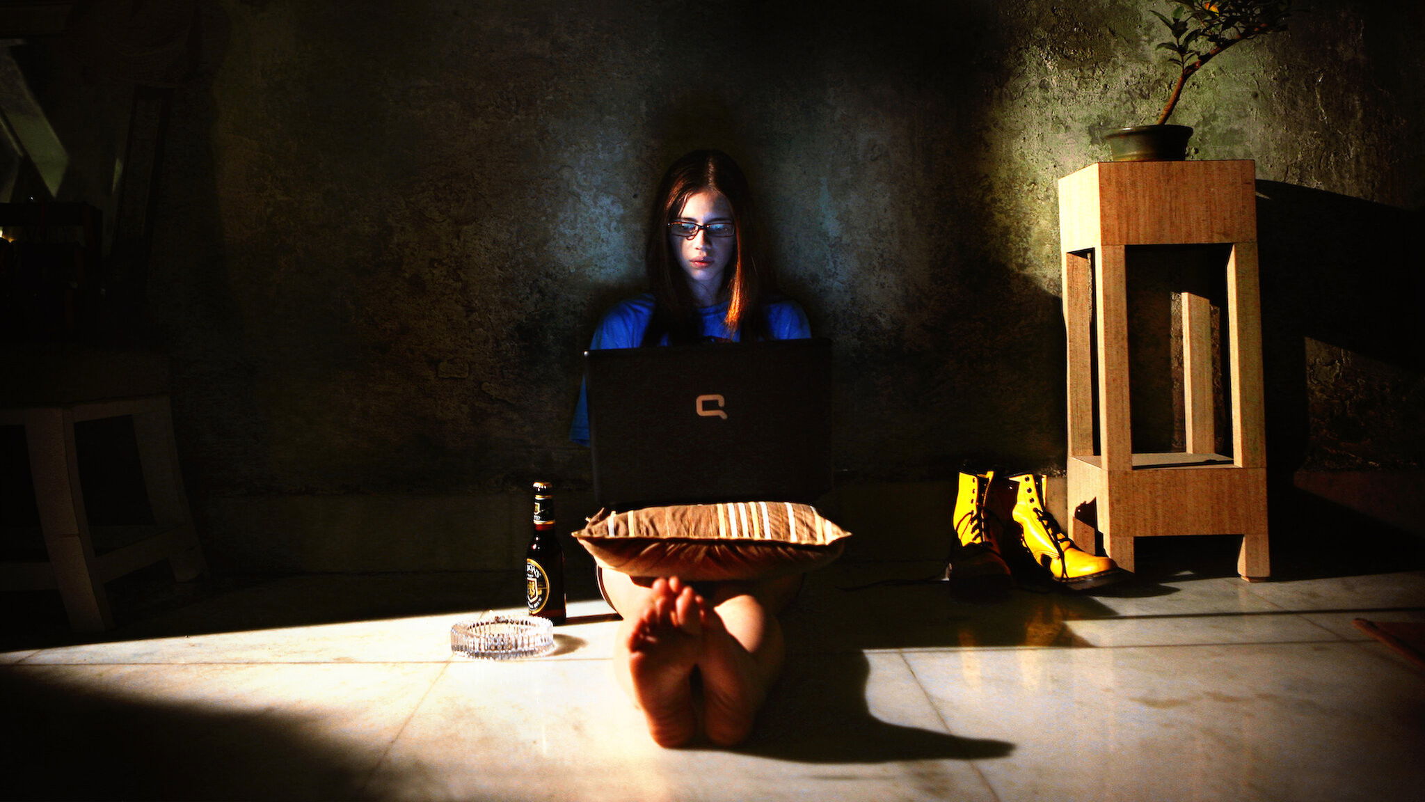 That Girl in Yellow Boots Background