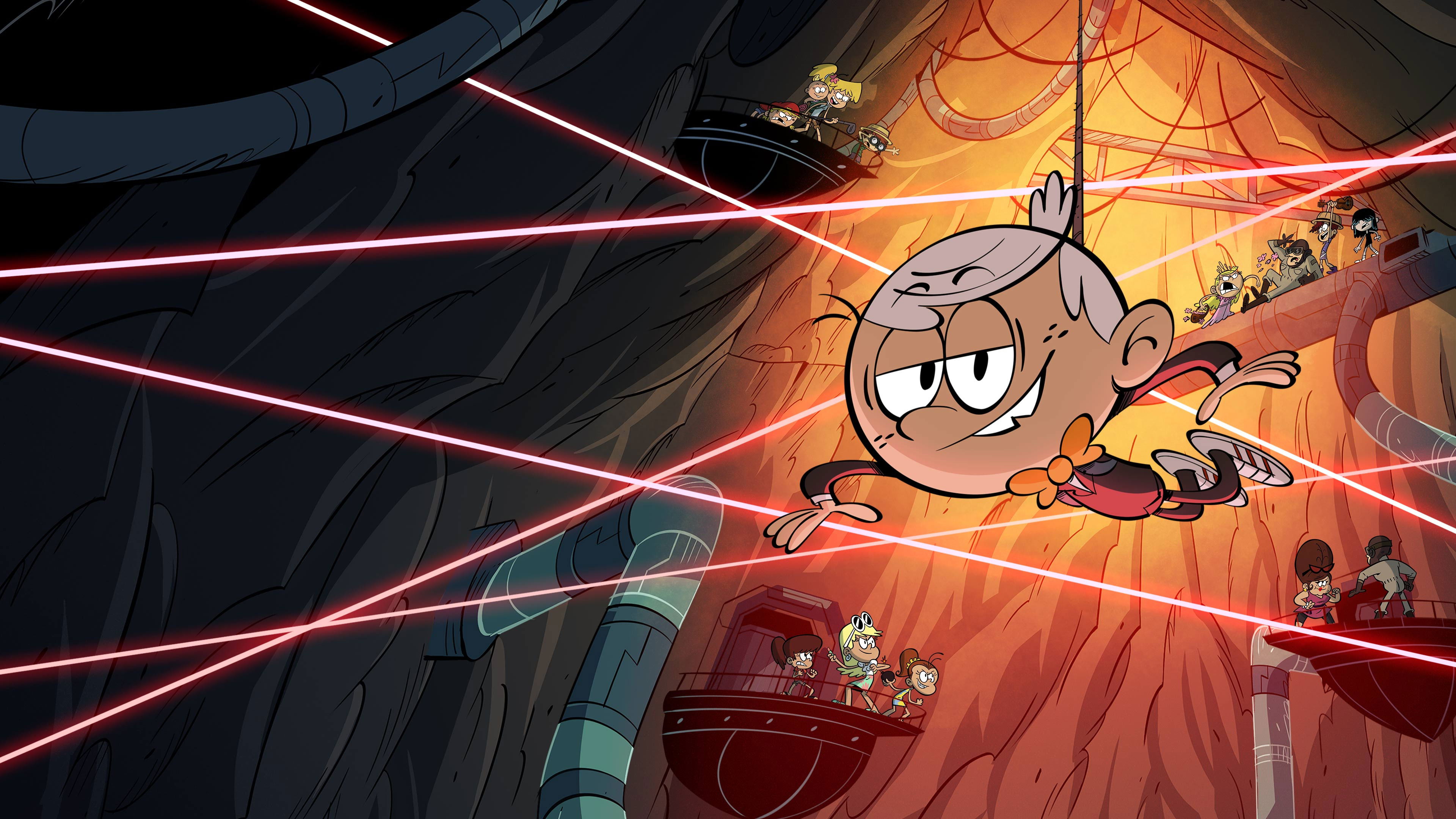 No Time to Spy: A Loud House Movie Background