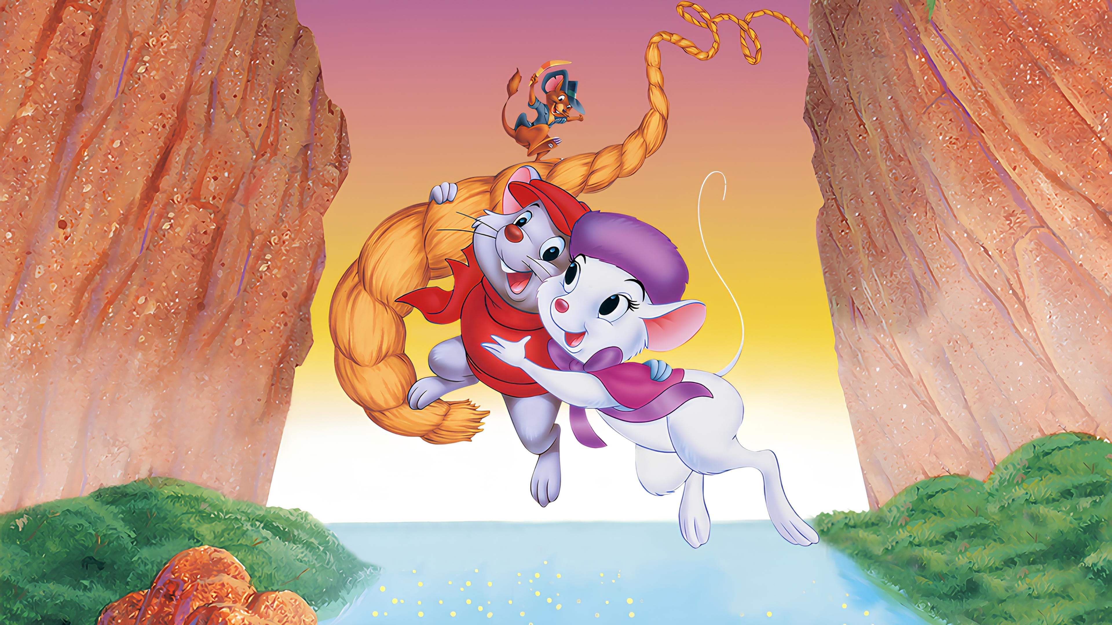 The Rescuers Down Under Background